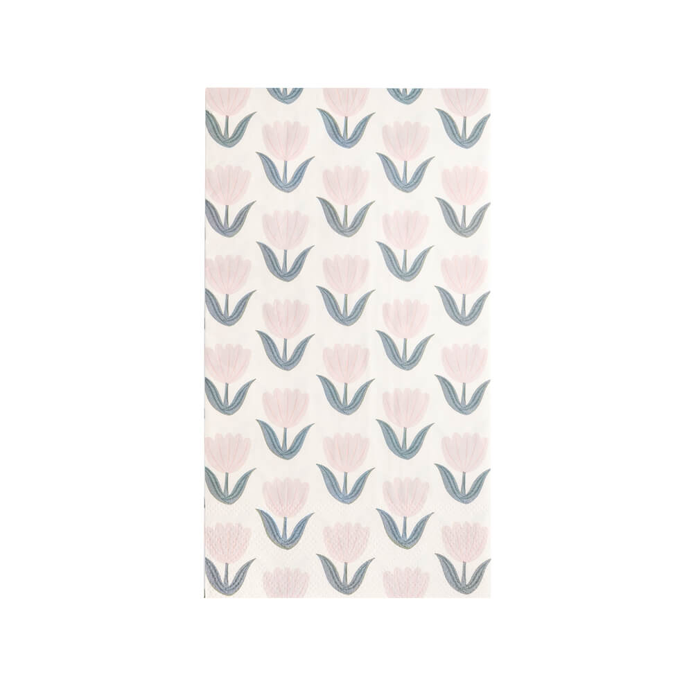 easter-pink-tulips-paper-dinner-napkins-floral-pattern