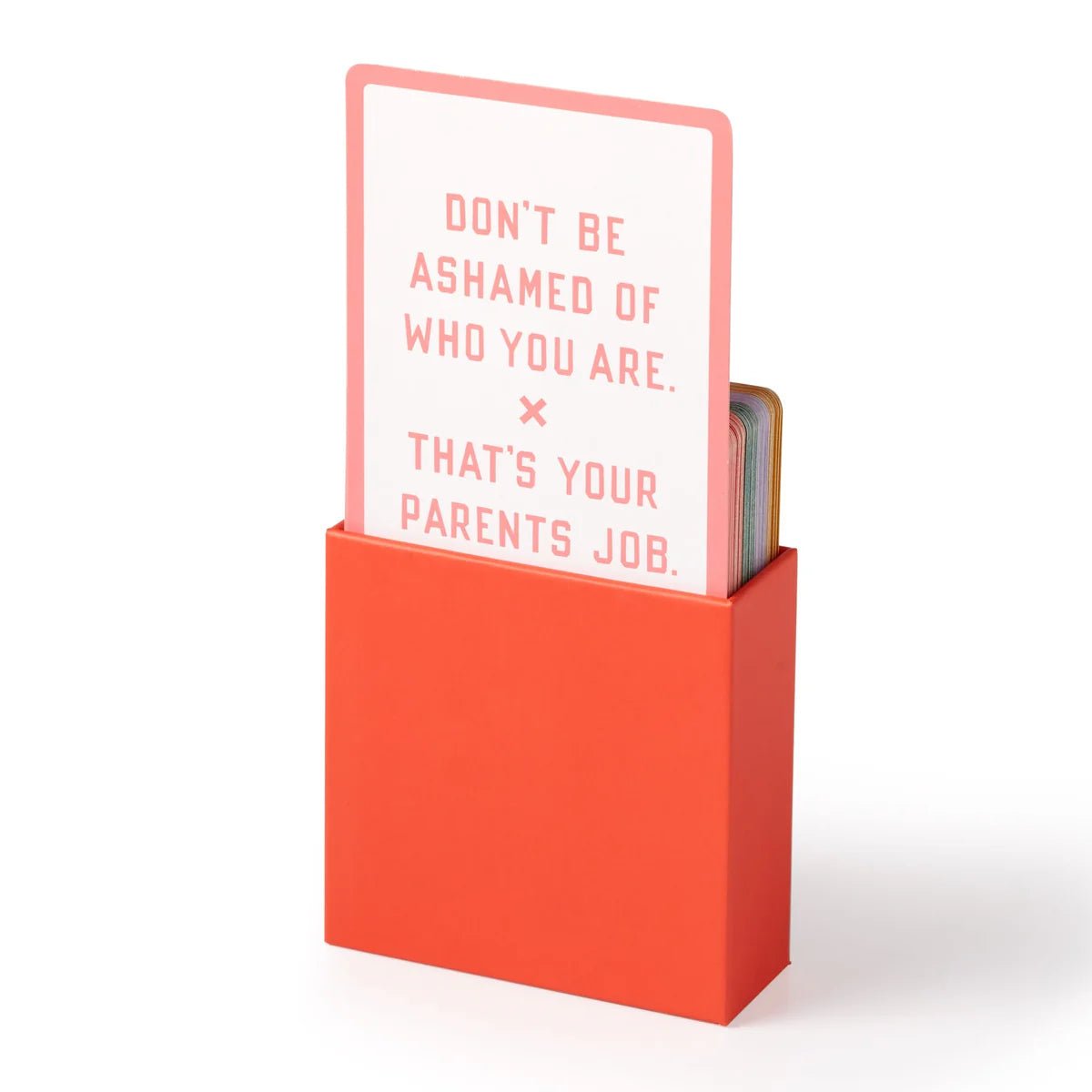 Emergency Affirmations for Exceptionally Stupid Days Card Deck - bubblegum market