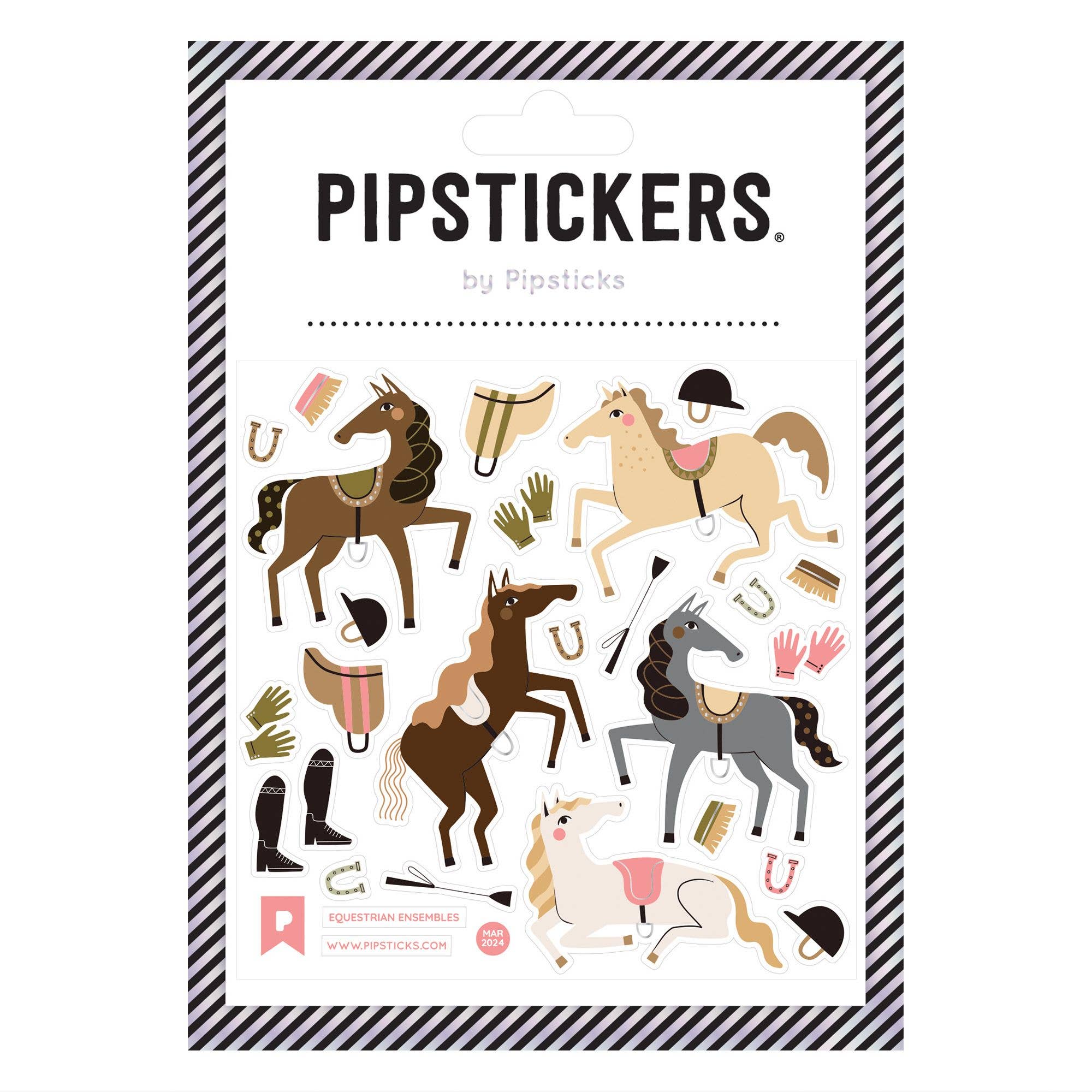 Equestrian Ensembles Stickers - bubblegum market