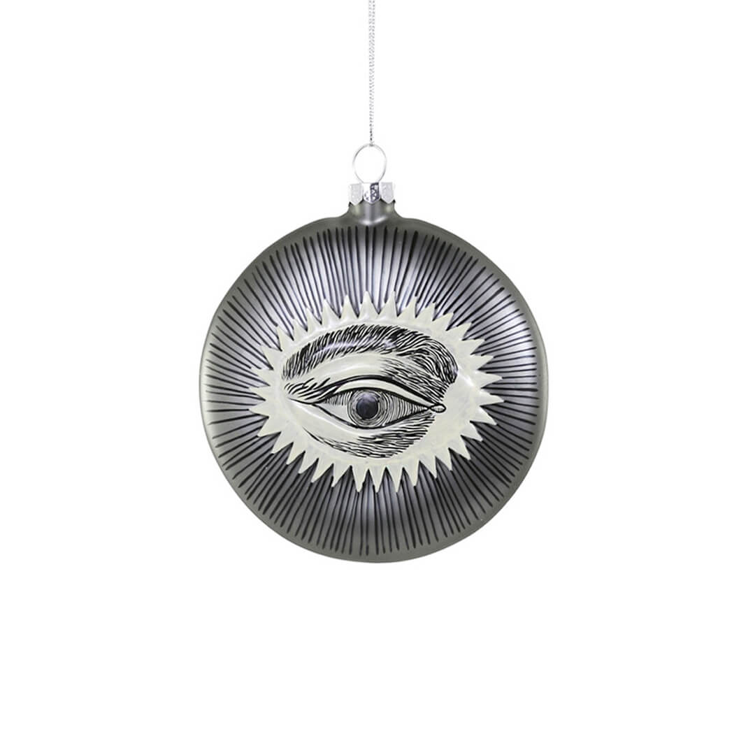 Eye Disc Ornament 4.25" - bubblegum market