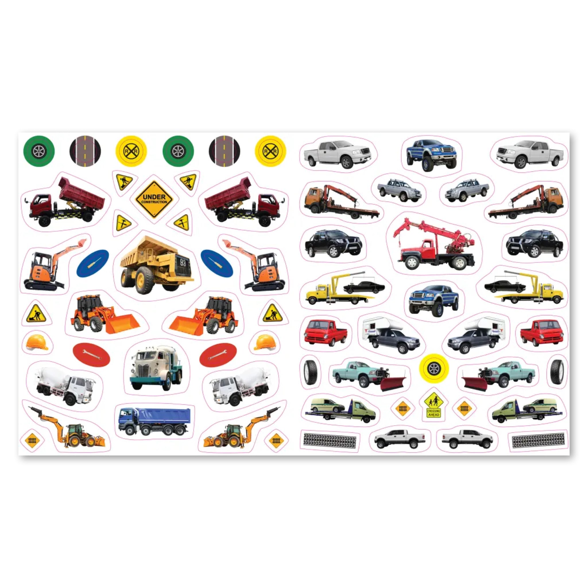 Eyelike Stickers: Trucks - bubblegum market