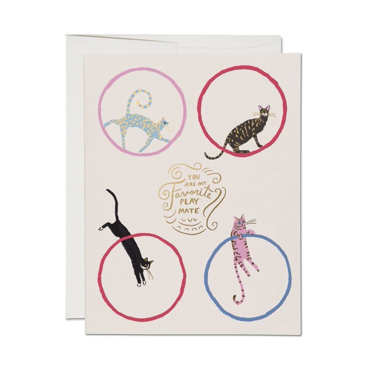 Favorite Playmate Greeting Card - bubblegum market