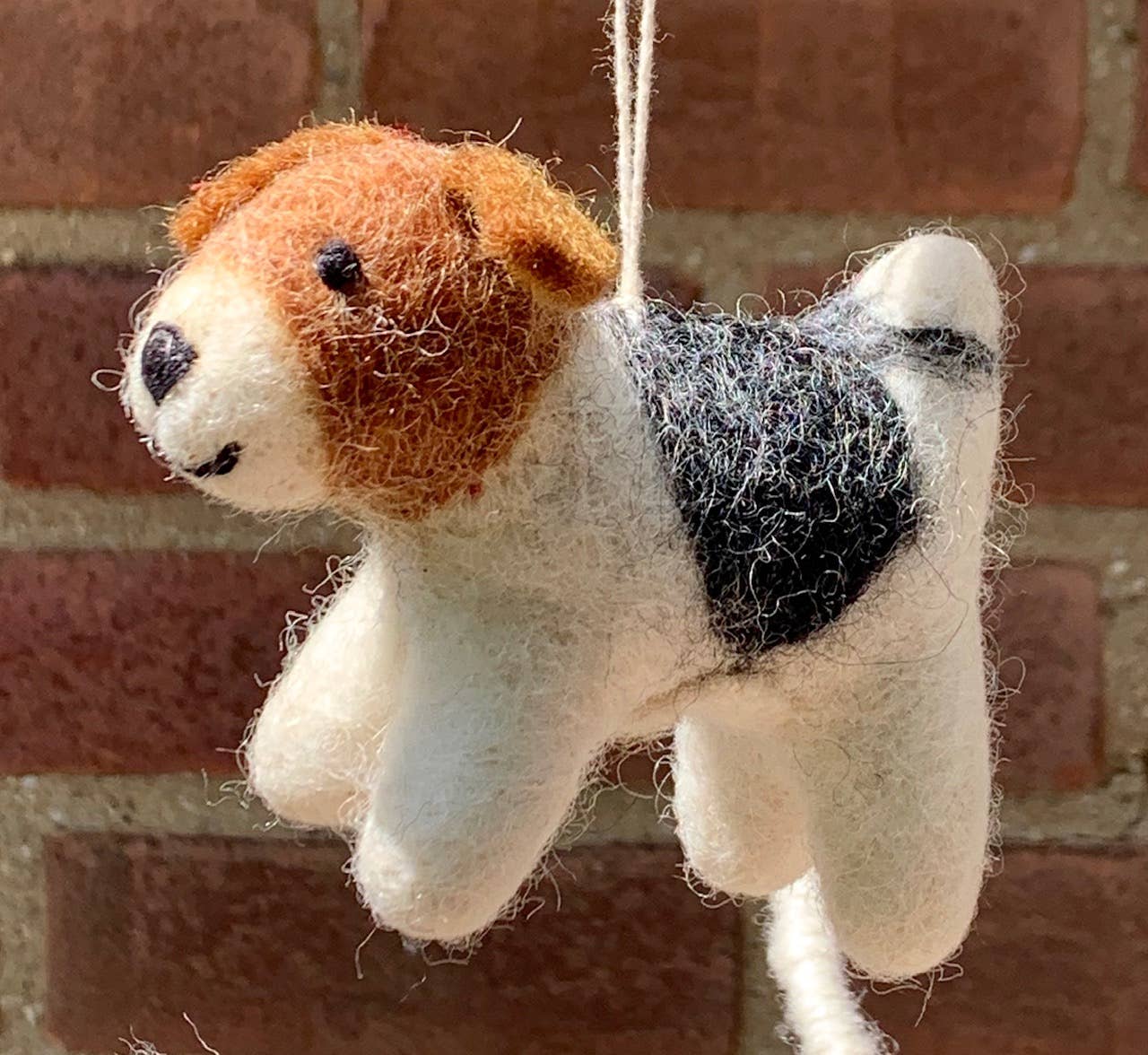 Felt Beagle Ornament - bubblegum market