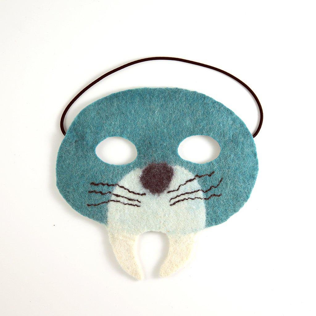 Felt Walrus Mask - bubblegum market