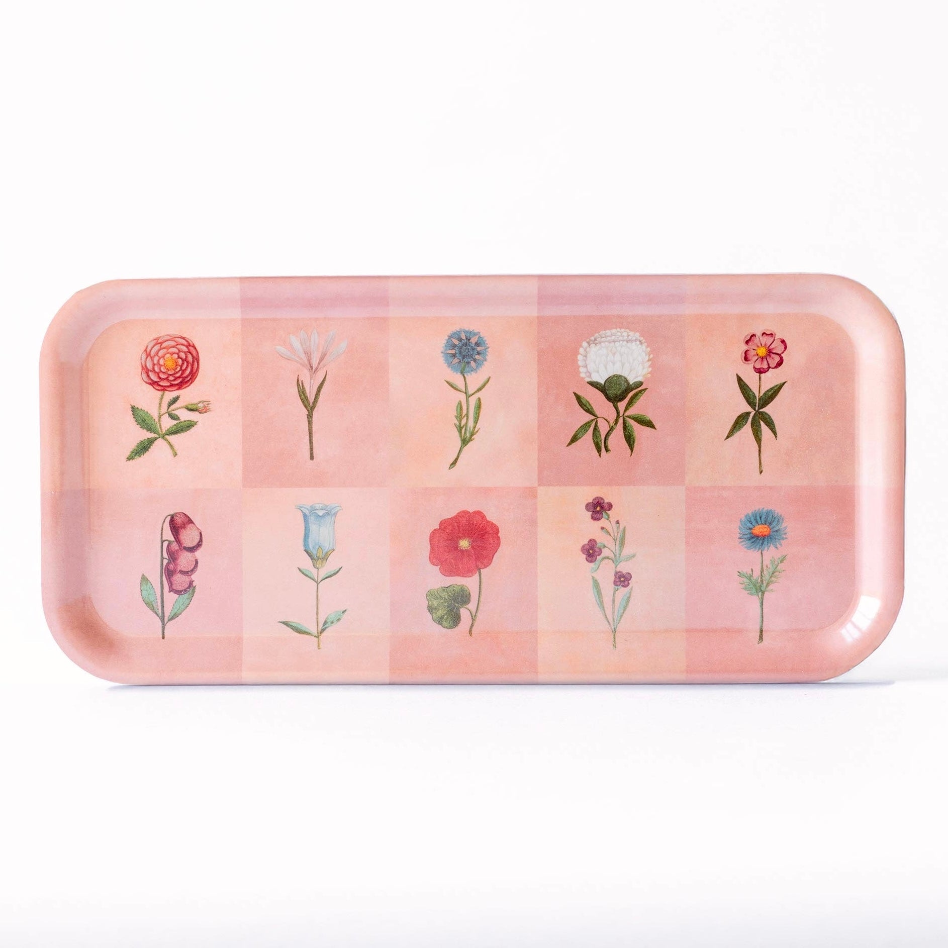 Festival of Flowers Birchwood Tray - bubblegum market