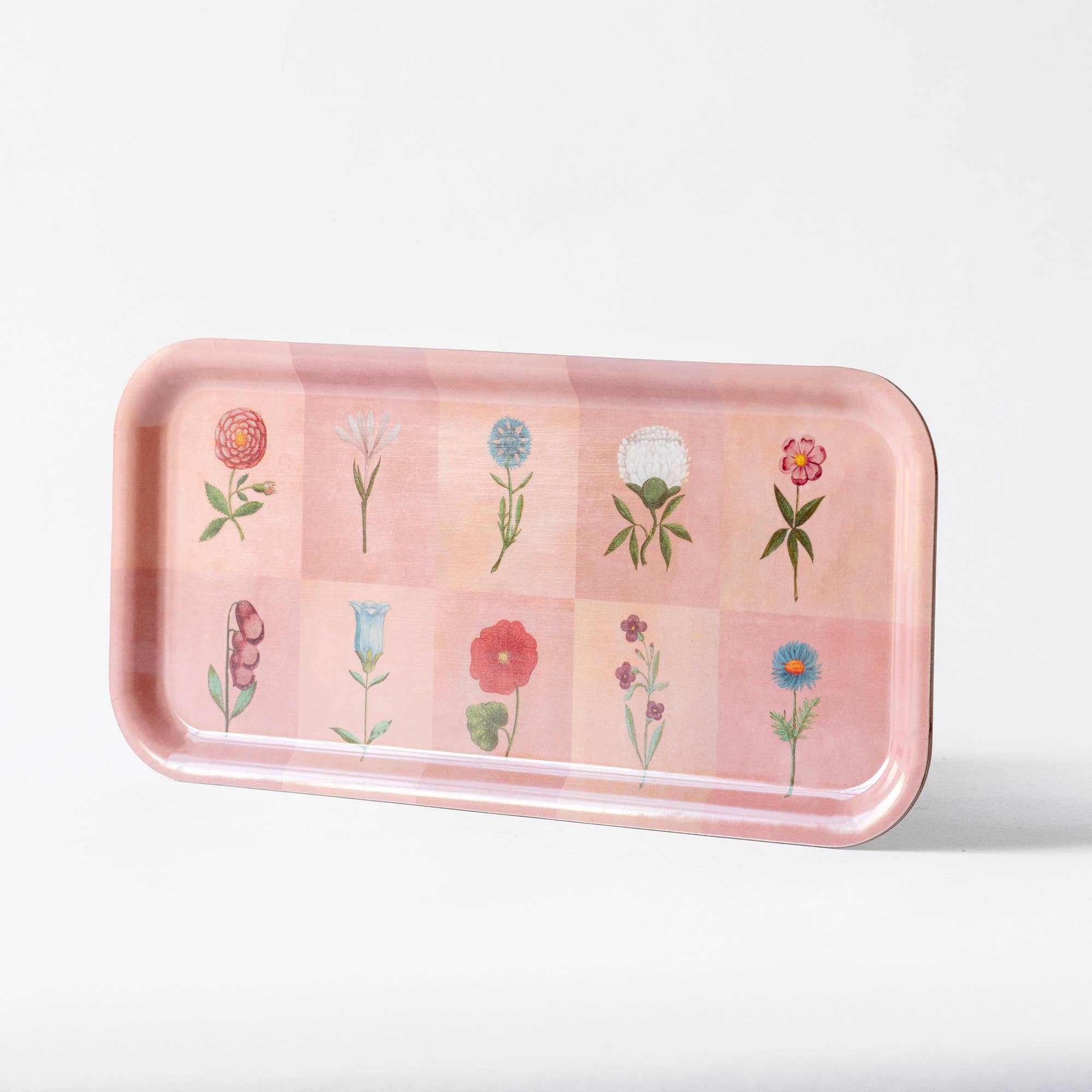 Festival of Flowers Birchwood Tray - bubblegum market