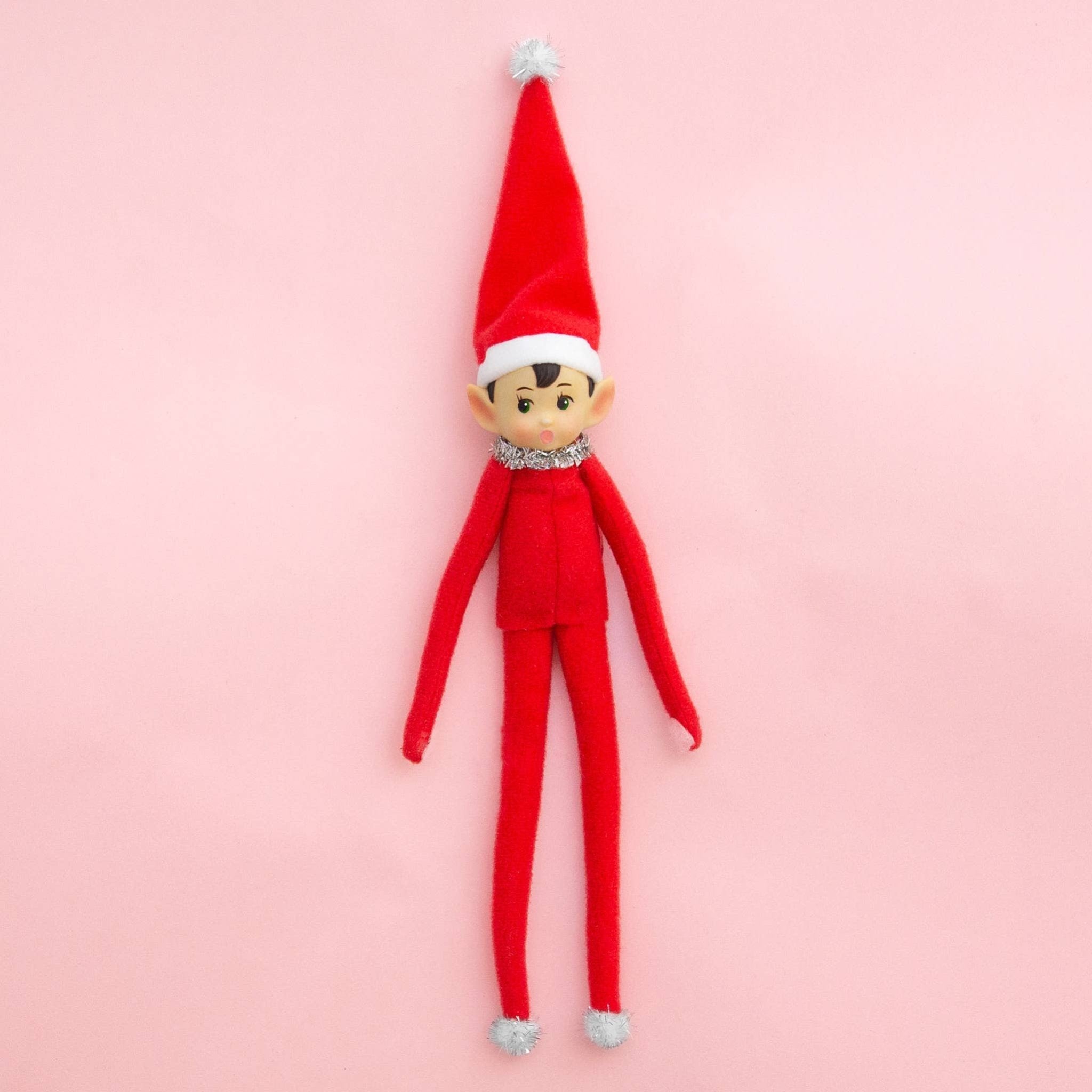 Festive Frankie Red Elf Ornament 11" - bubblegum market