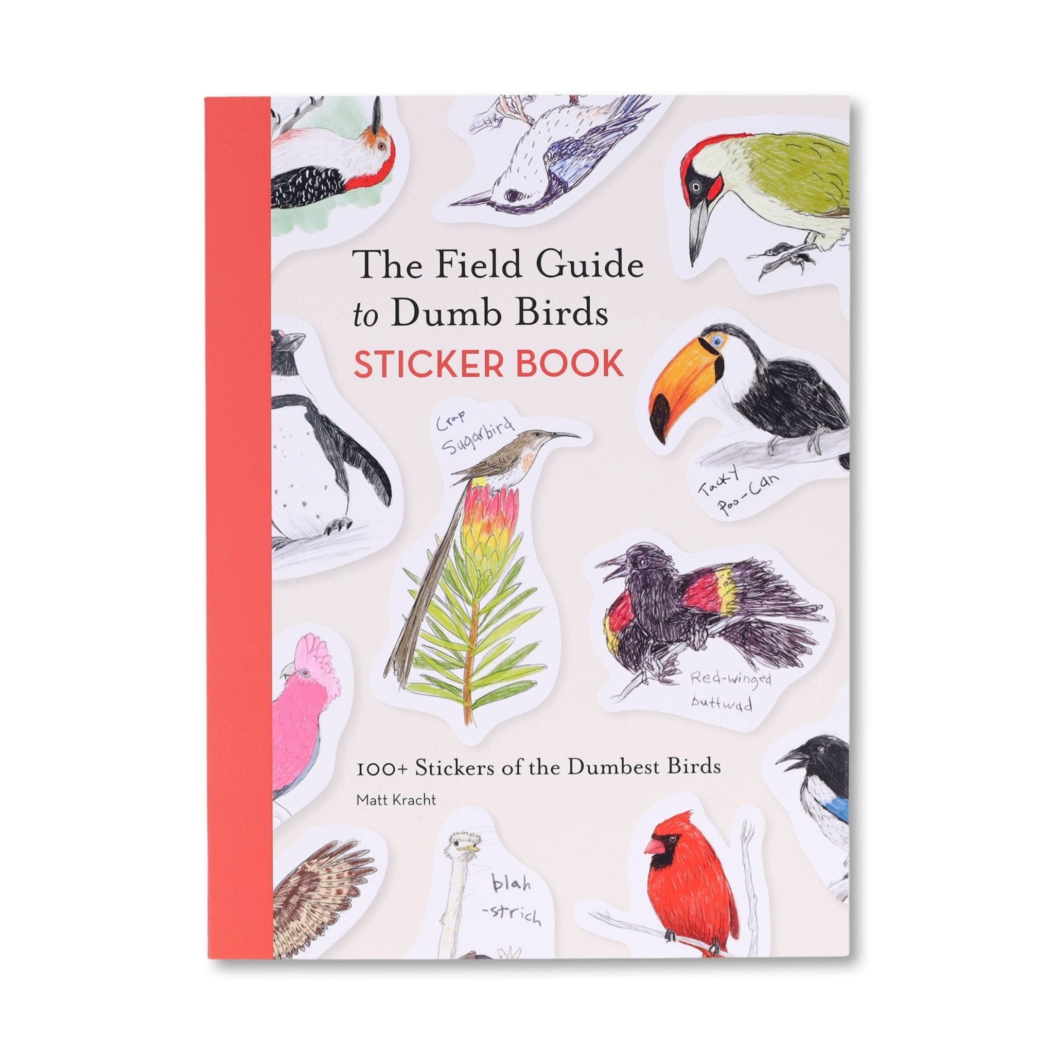 Field Guide to Dumb Birds Sticker Book - bubblegum market