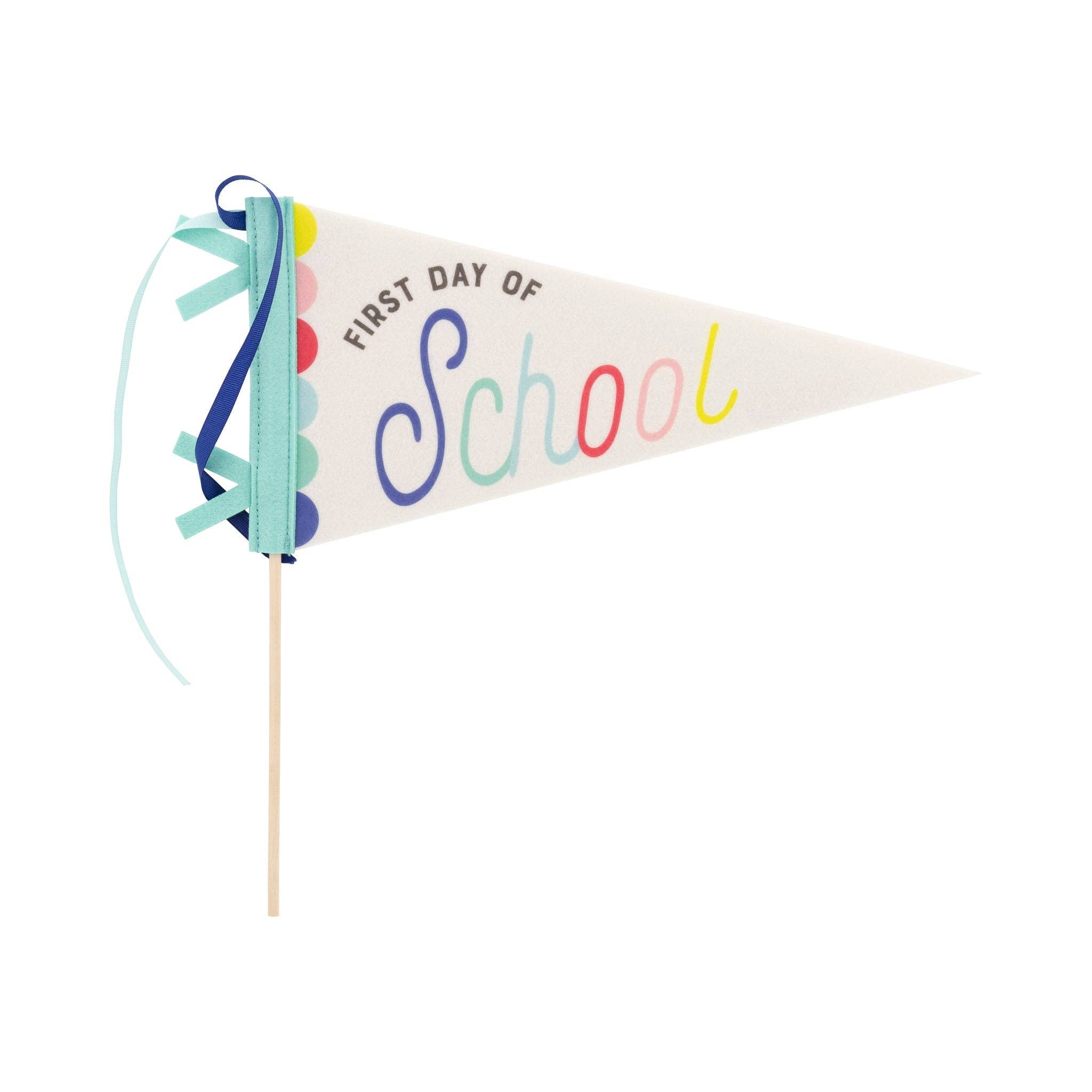 First Day / Last day of School Pennant Banner Set - bubblegum market