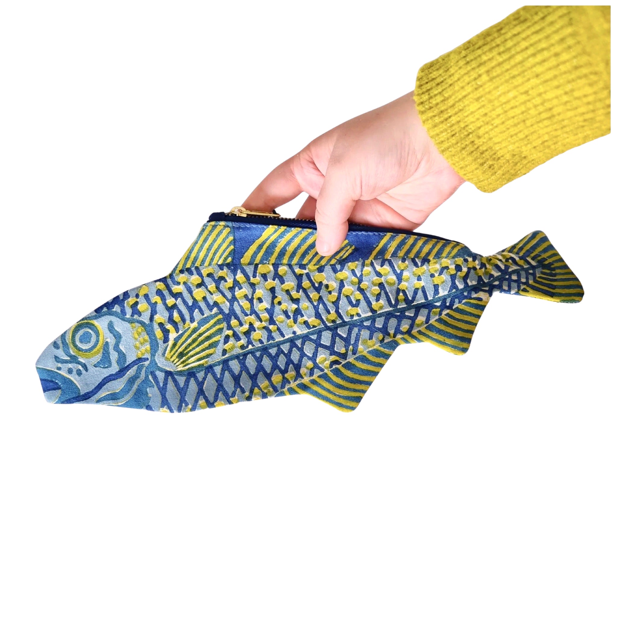 Fish Fabric Case - bubblegum market