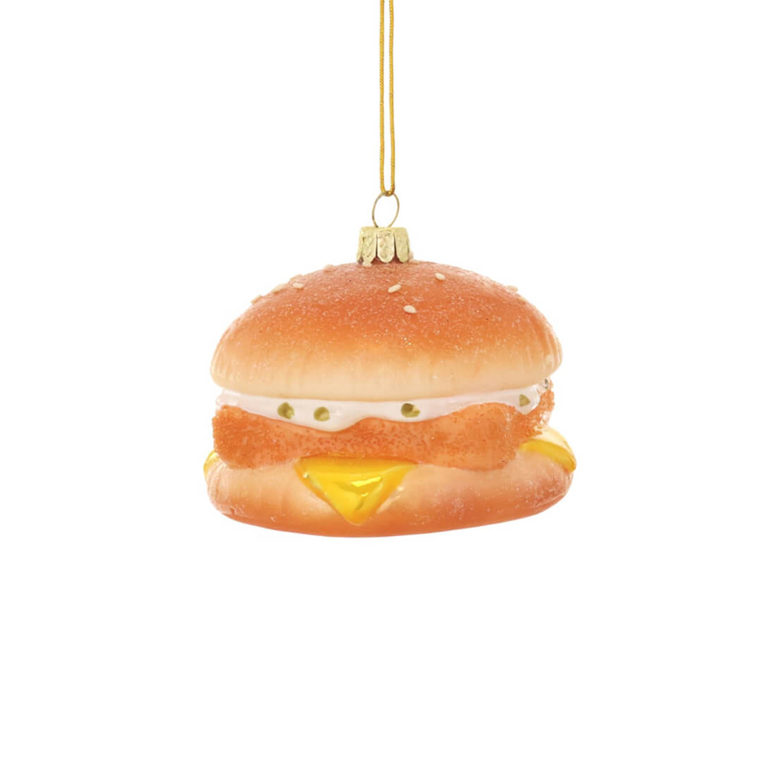 Fishwich Ornament 4" - bubblegum market