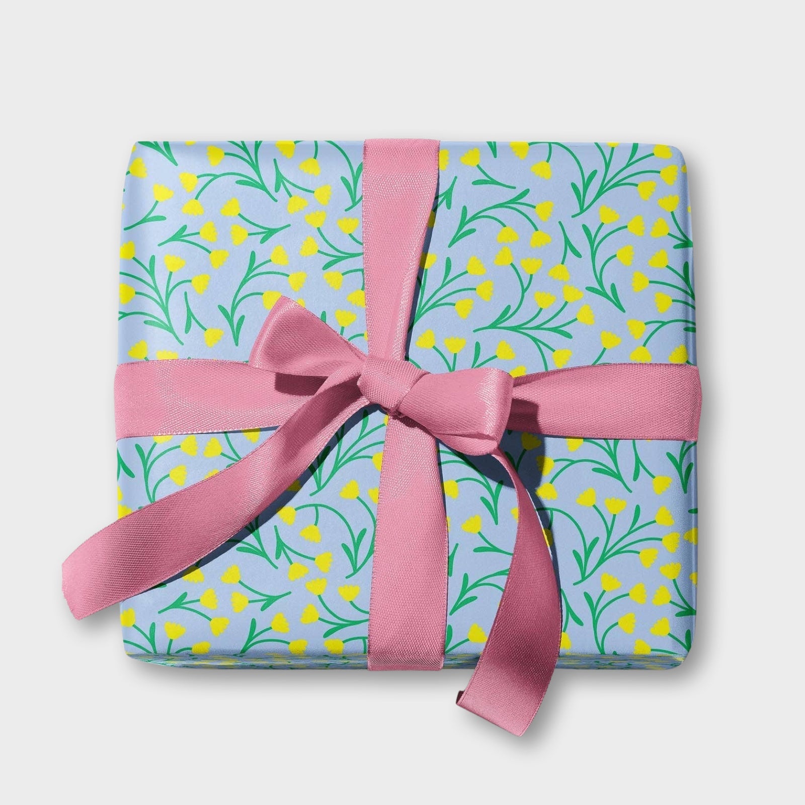 Fleurry Vision Floral Gift Wrap Sheets (Roll of 3) - bubblegum market