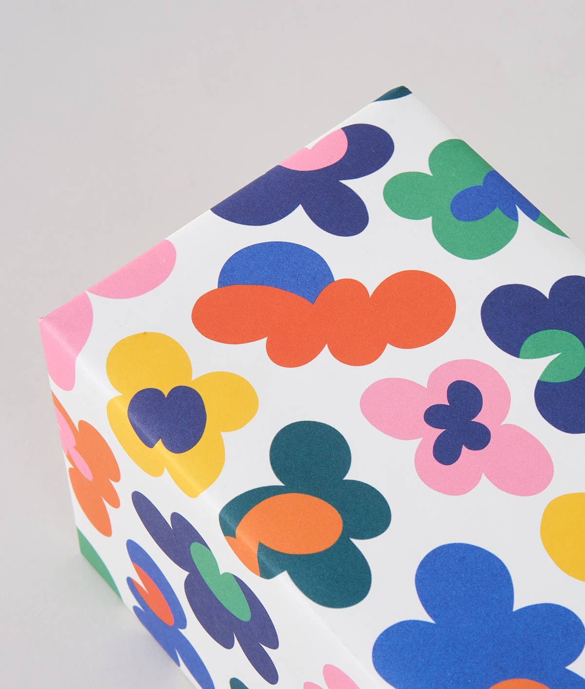 'Flower Burst' Gift Wrap Sheet - bubblegum market