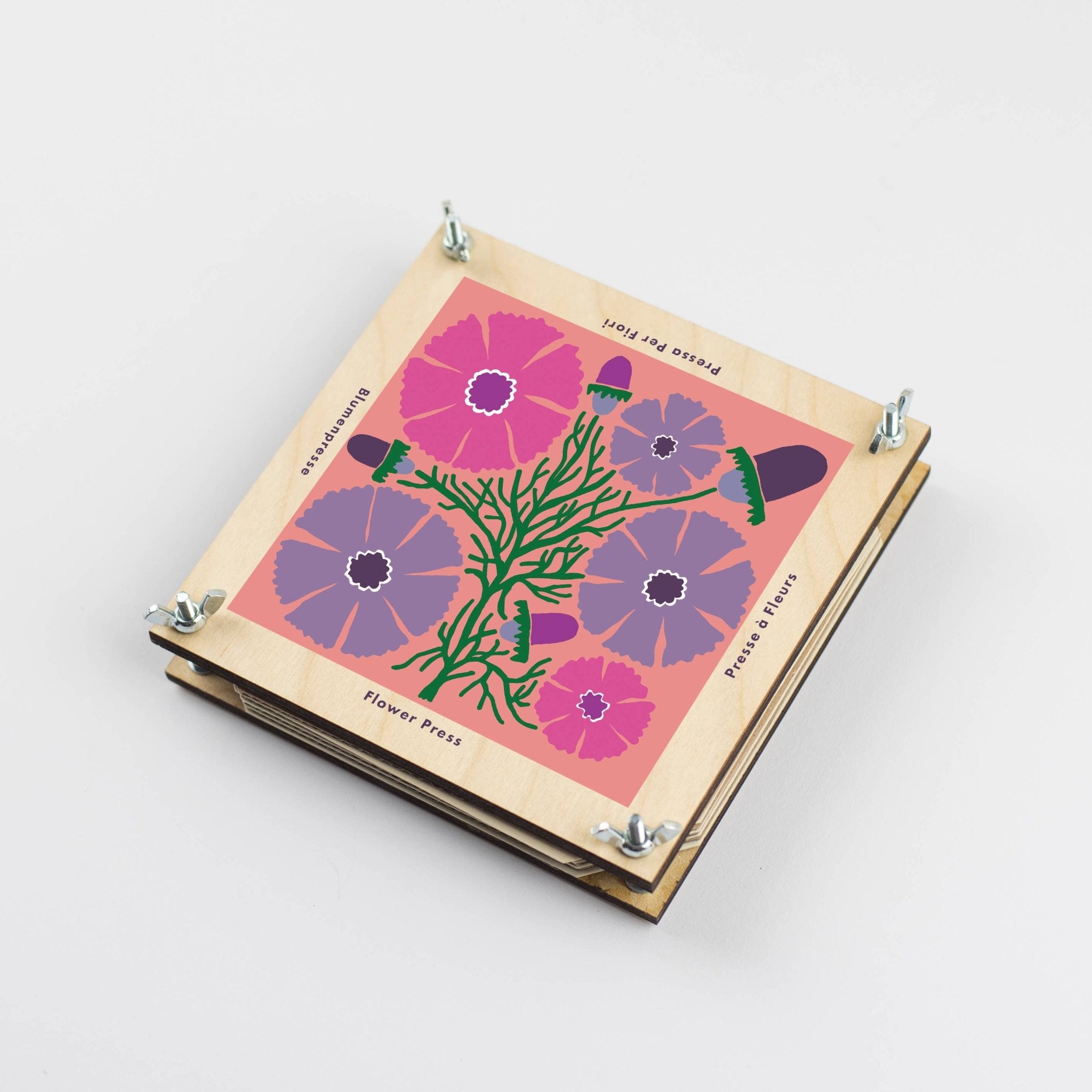 Flower Press | Cosmos - bubblegum market