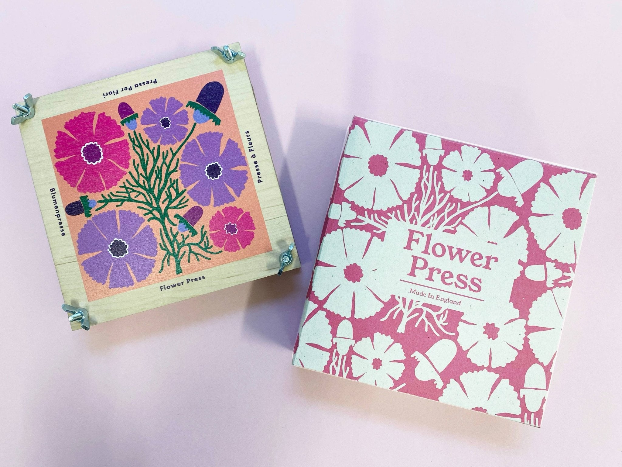 Flower Press | Cosmos - bubblegum market