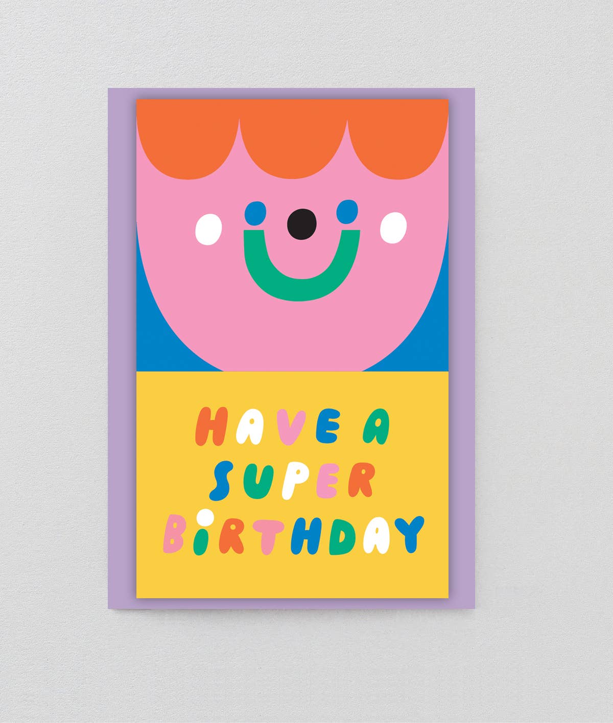 'Flowers' Fold Out Kid's Birthday Card - bubblegum market