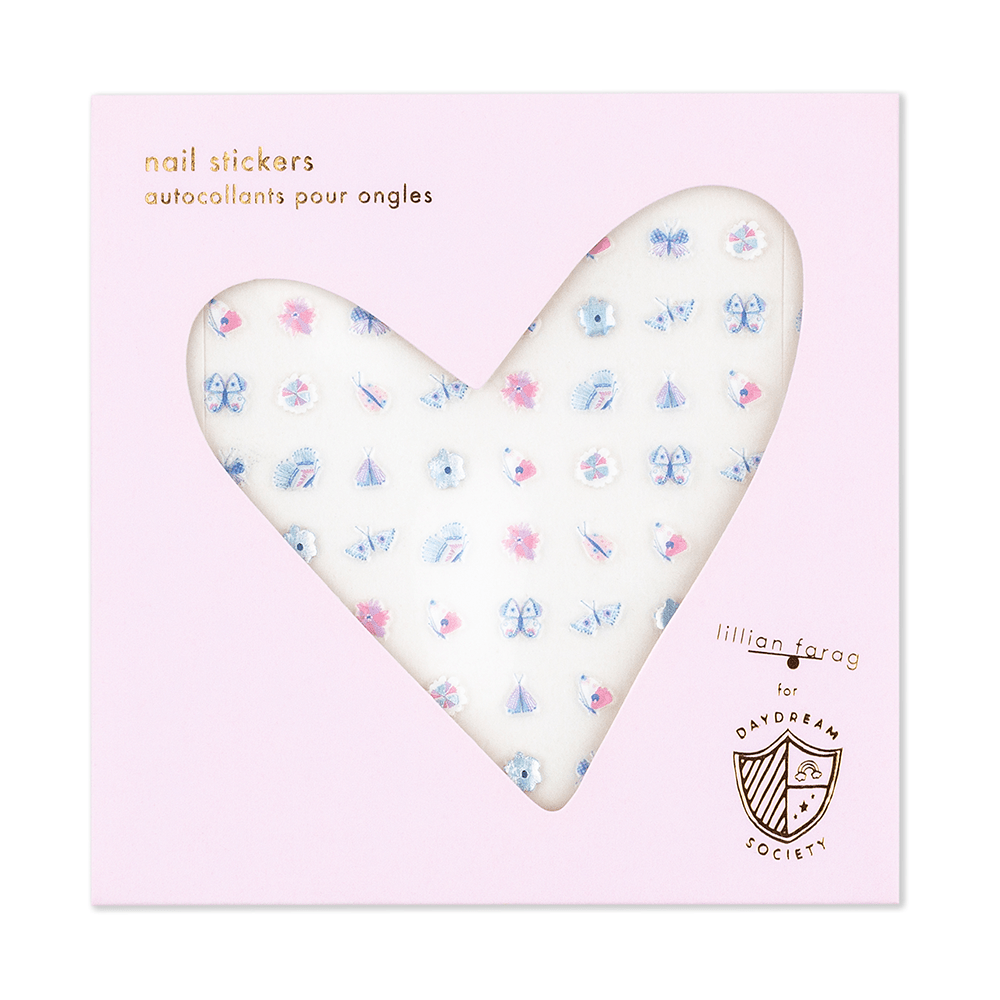 Flutter Nail Stickers - bubblegum market