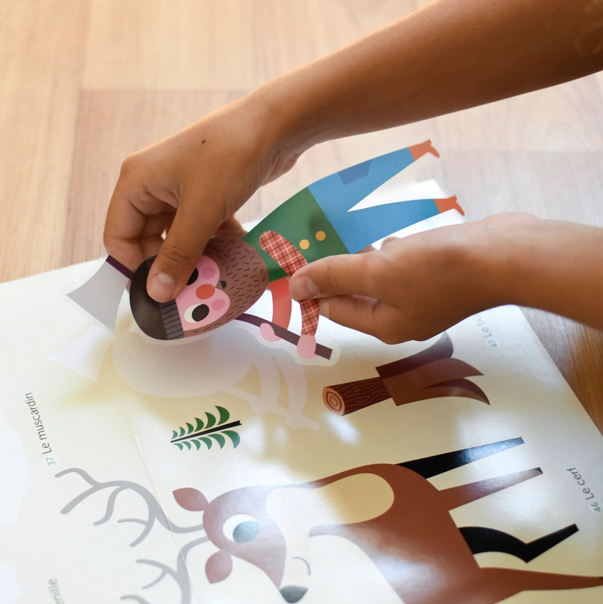 Forest Discovery Sticker Poster - bubblegum market