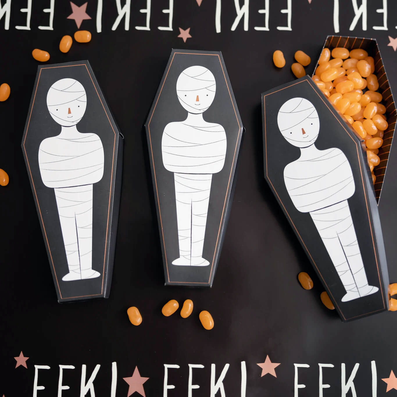 Frank & Mummy Mummy Coffin Treat Boxes - bubblegum market