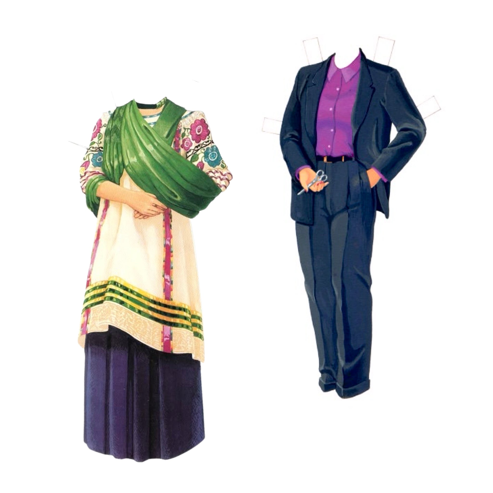Frida Kahlo Paper Dolls - bubblegum market