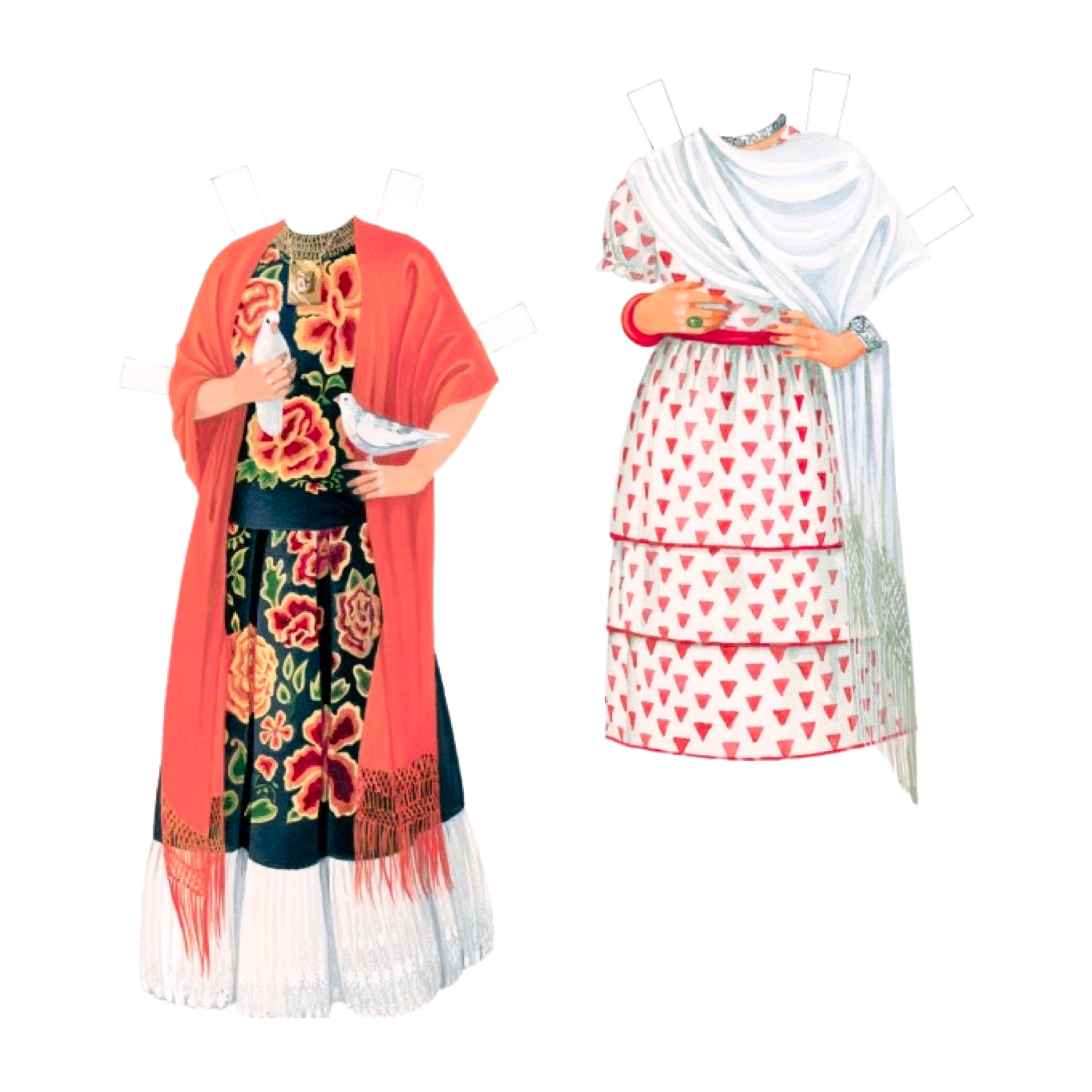 Frida Kahlo Paper Dolls - bubblegum market