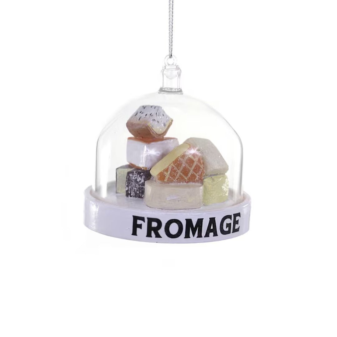 Fromage Glass Ornament 3.25" - bubblegum market
