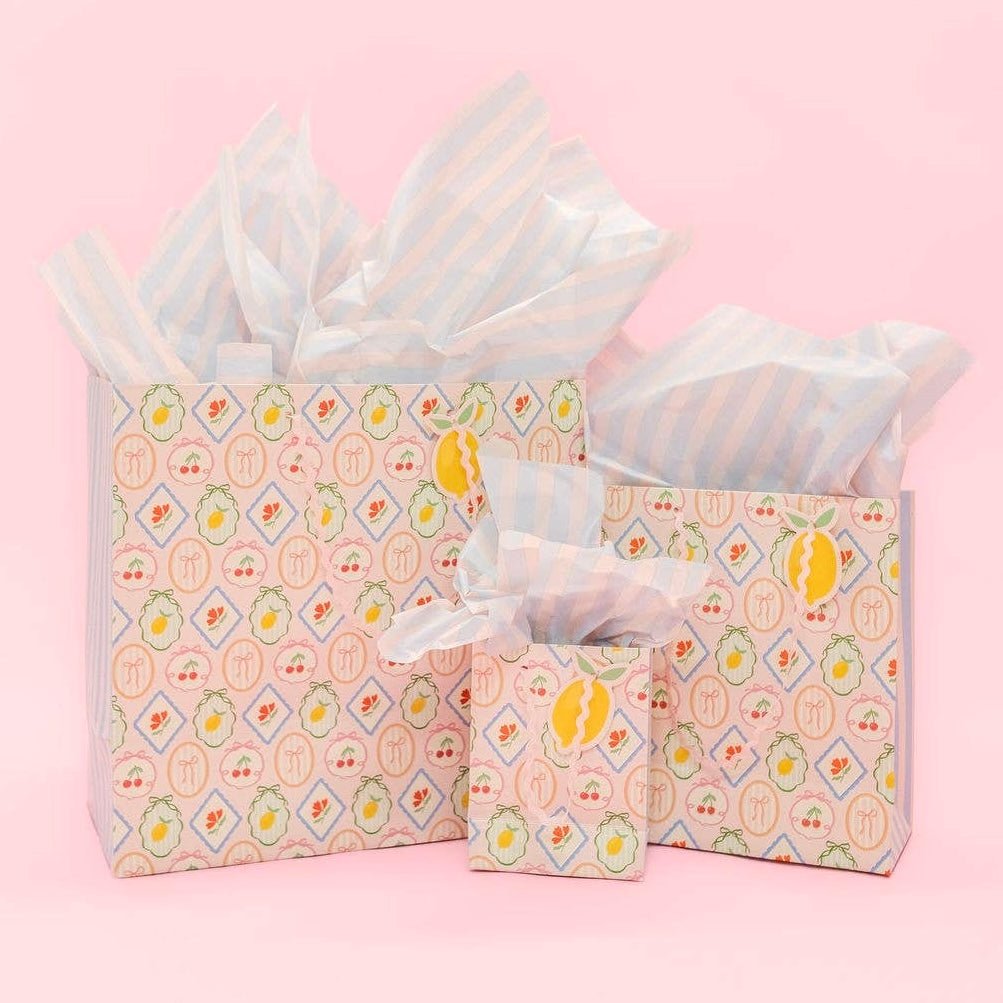 Fruit Cocktail Large Gift Bag - bubblegum market