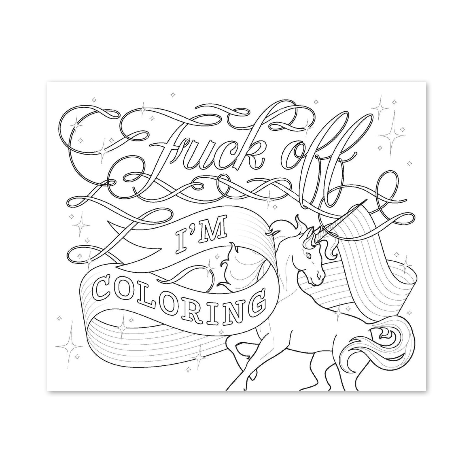 Fucking Awesome Coloring Book - bubblegum market