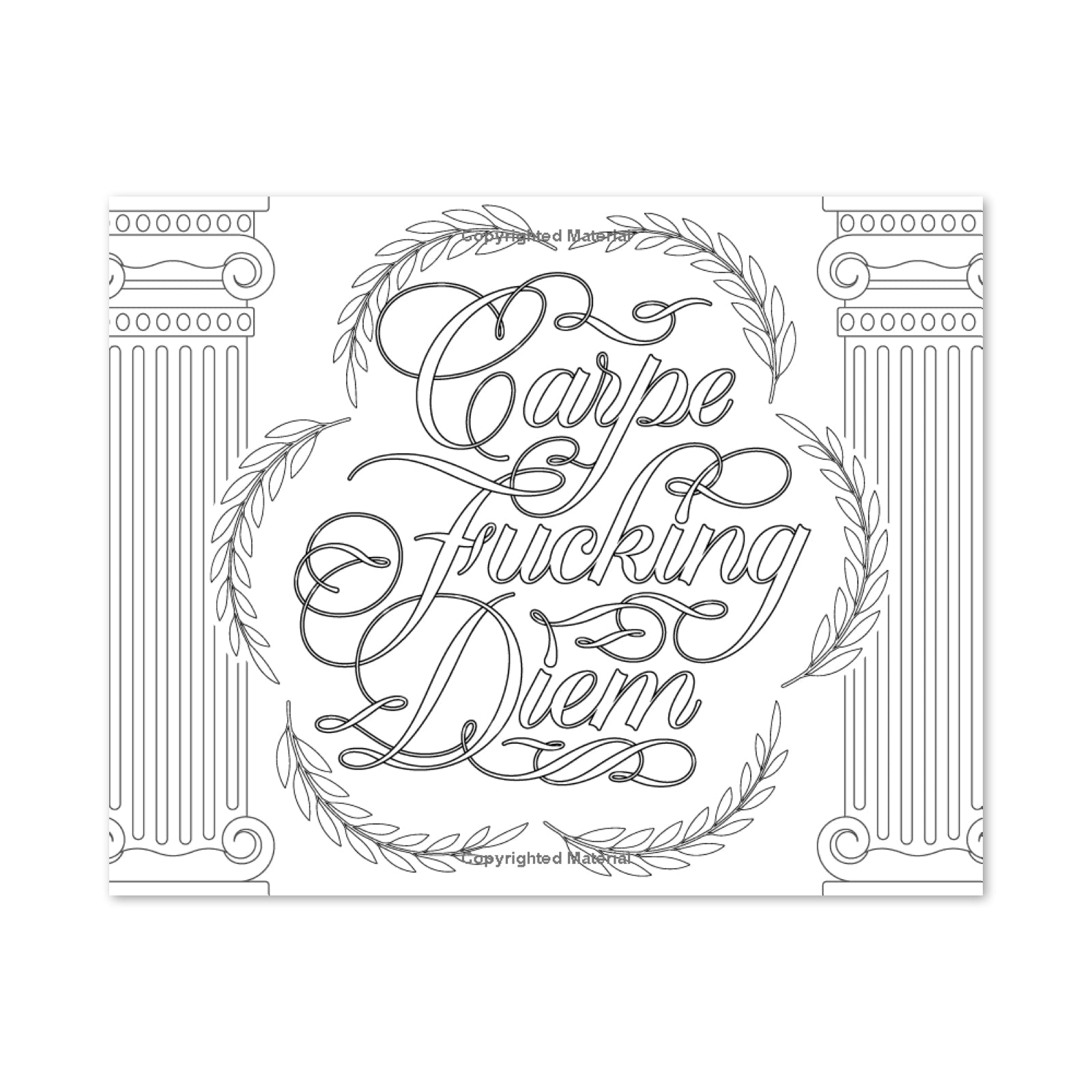 Fucking Awesome Coloring Book - bubblegum market