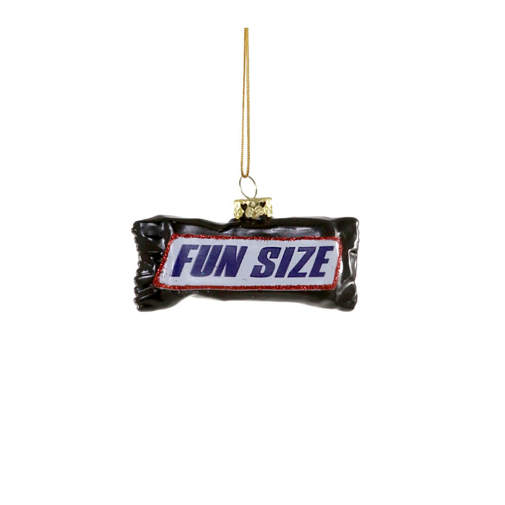 Fun Size Candy Bar Ornament 3" - bubblegum market