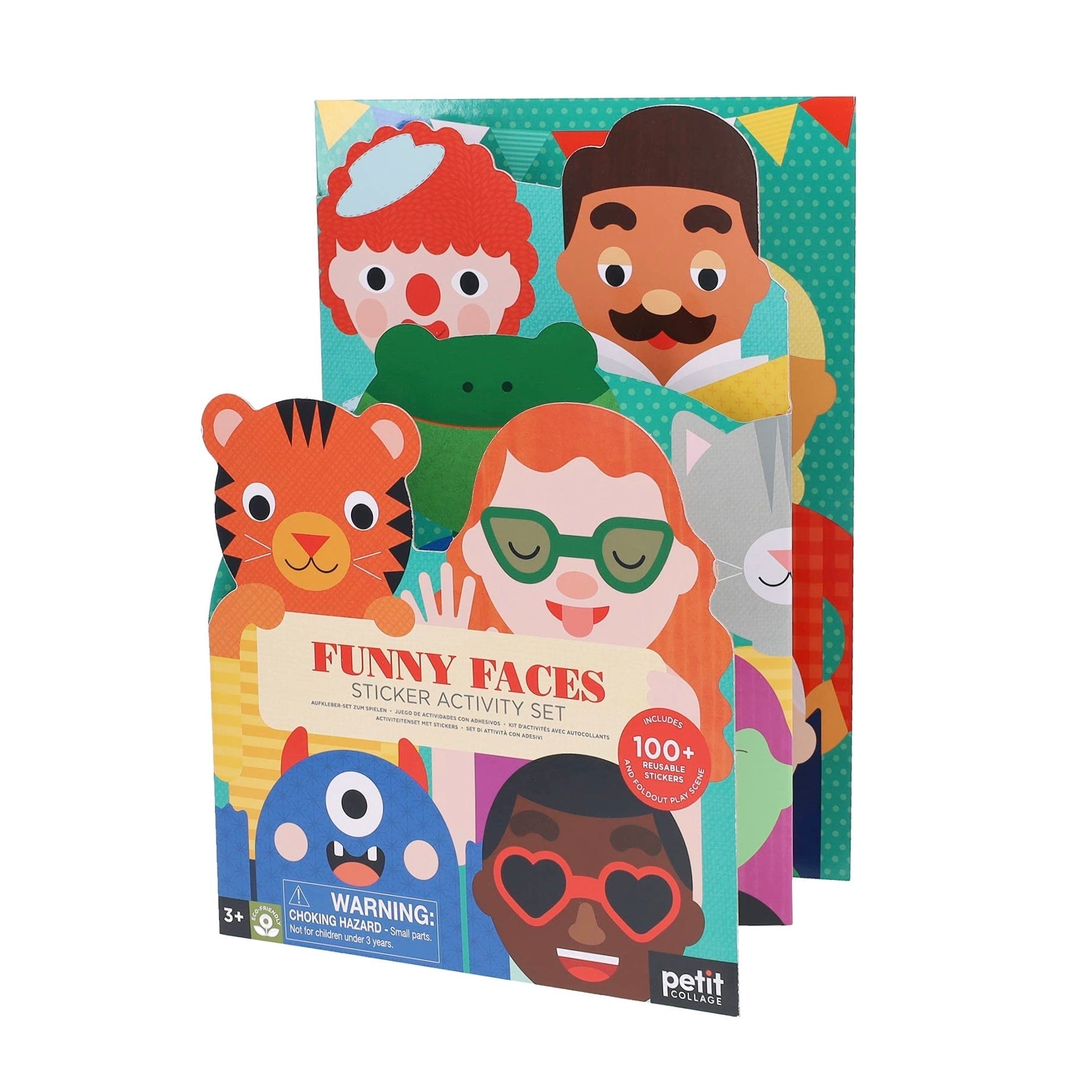 Funny Faces Sticker Activity Set - bubblegum market