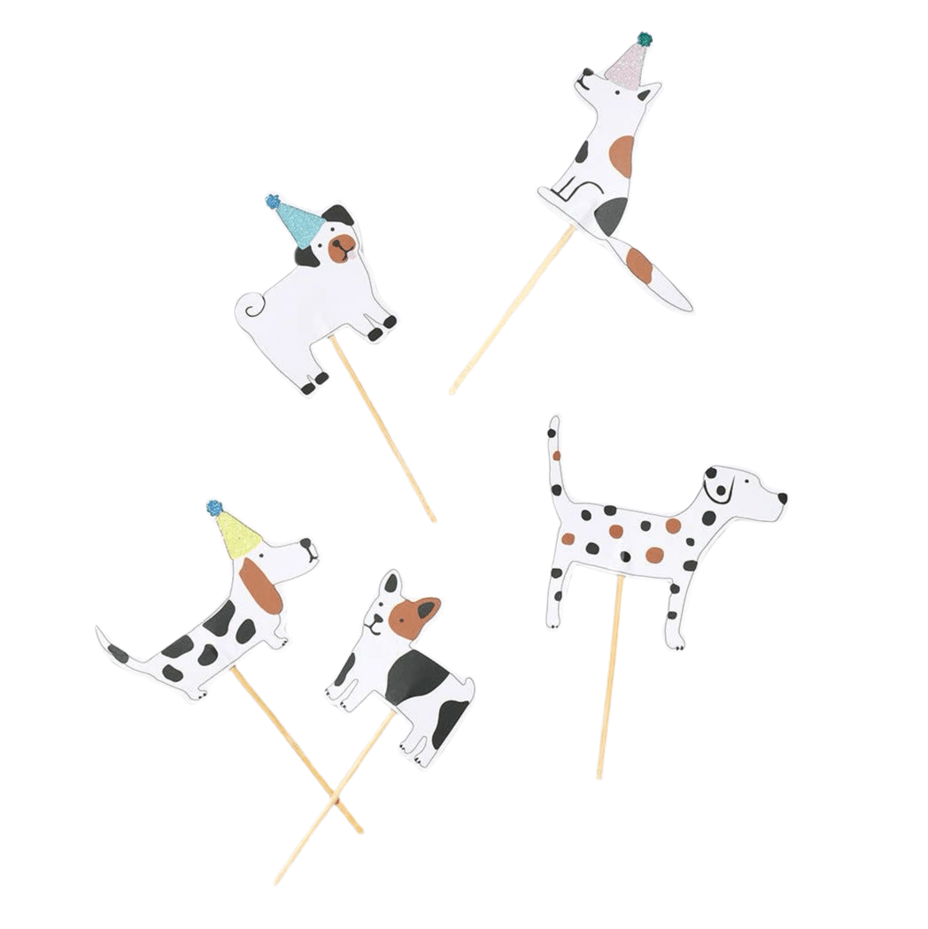 Furry Friends Mini Cupcake Toppers - bubblegum market