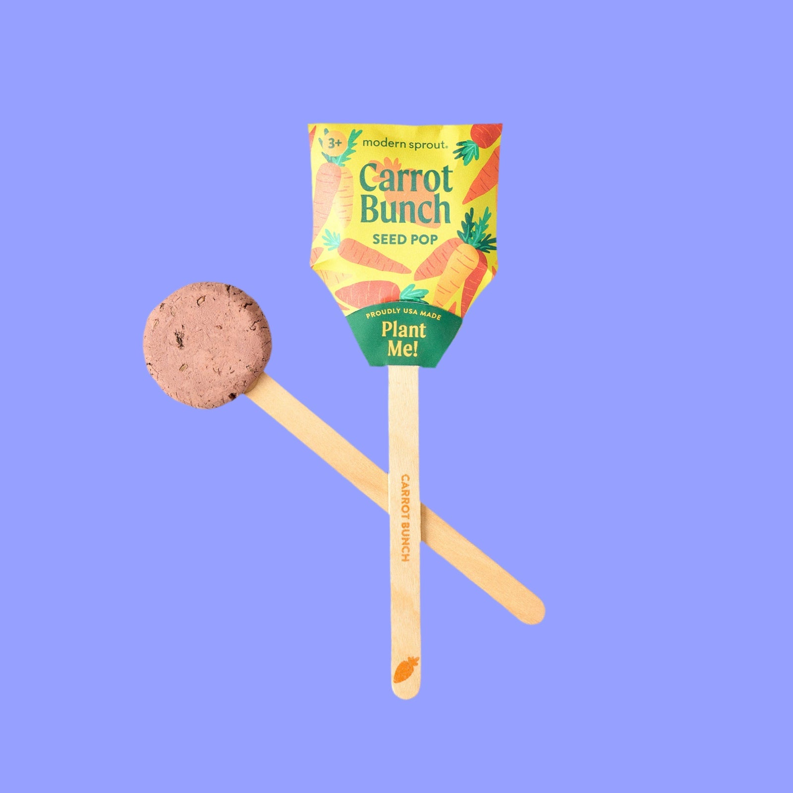 Garden Seed Pop: Carrot Bunch - bubblegum market