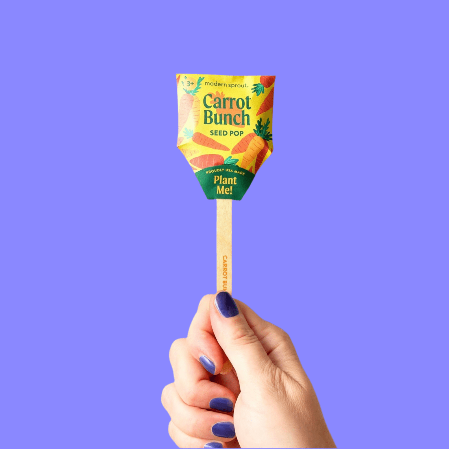 Garden Seed Pop: Carrot Bunch - bubblegum market