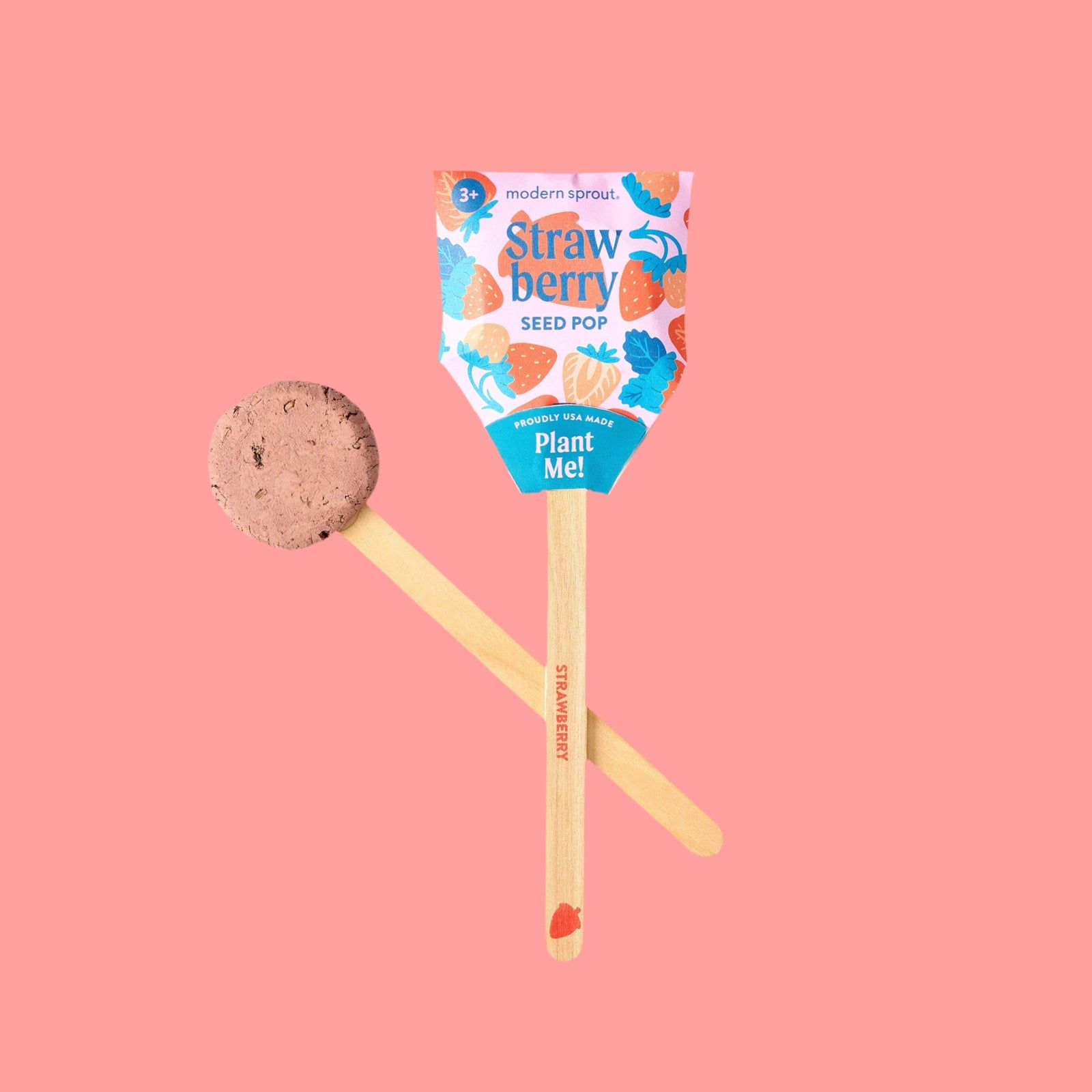 Garden Seed Pop: Strawberry - bubblegum market