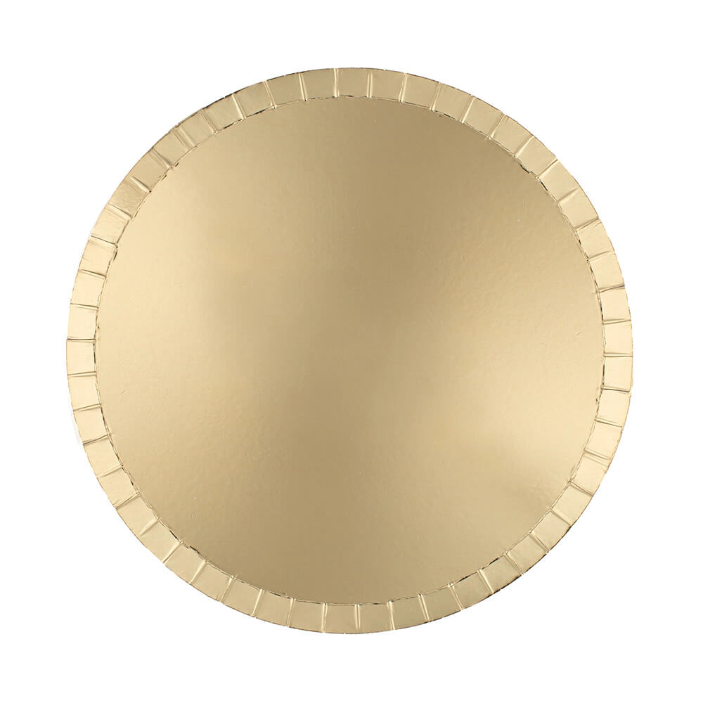 Gild Dessert Plates 8" - bubblegum market