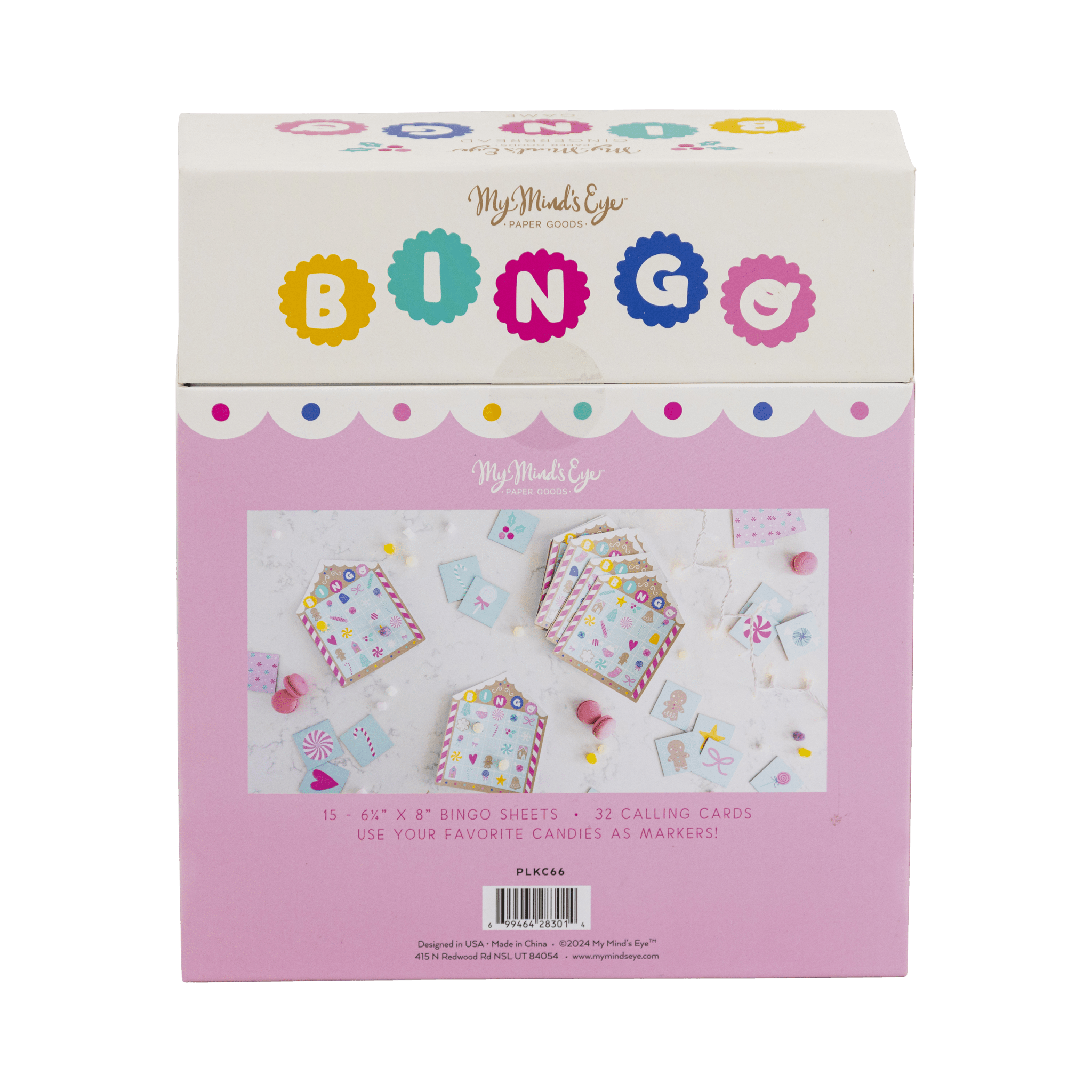Gingerbread Holiday Bingo Game - bubblegum market
