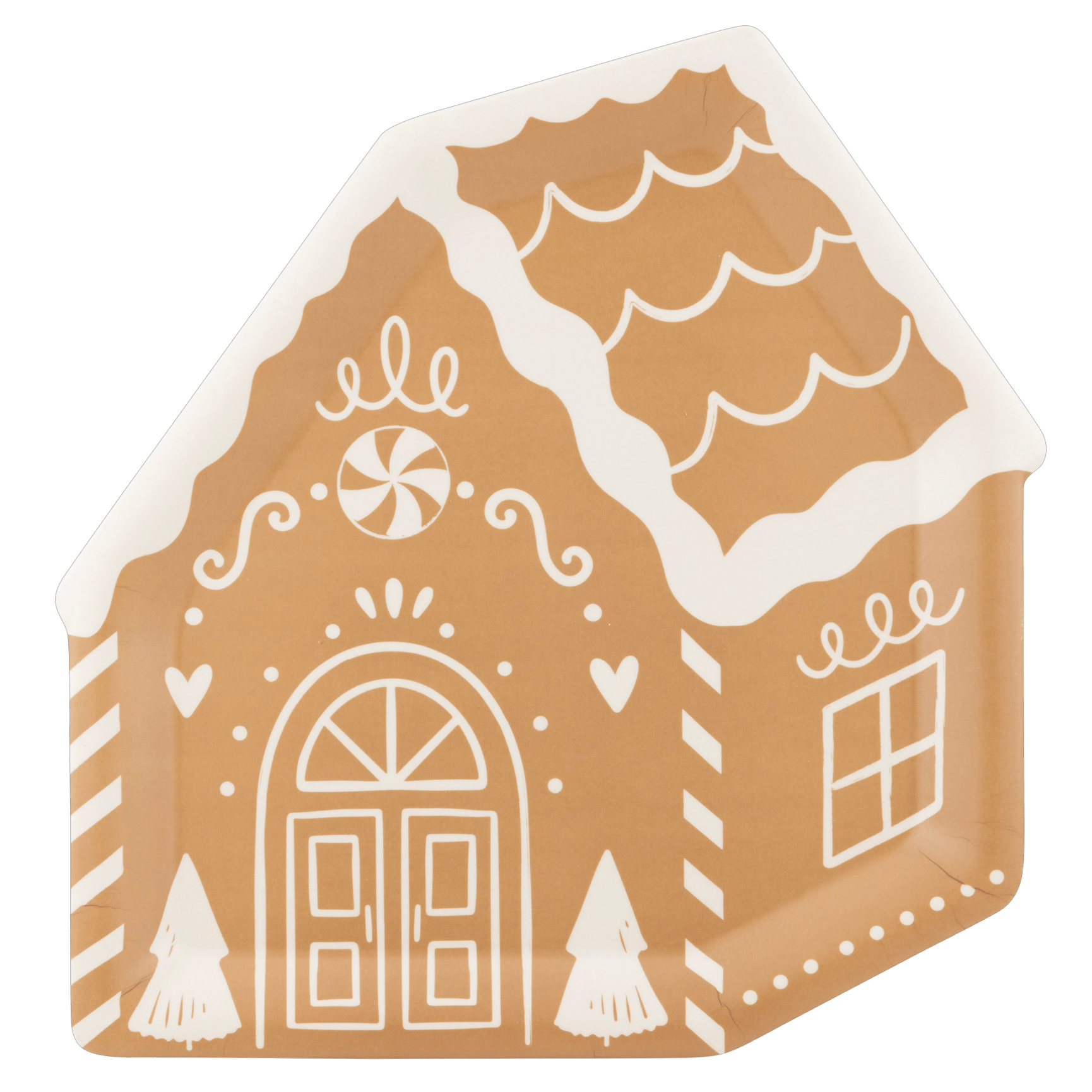 Gingerbread House Bamboo Tray - bubblegum market