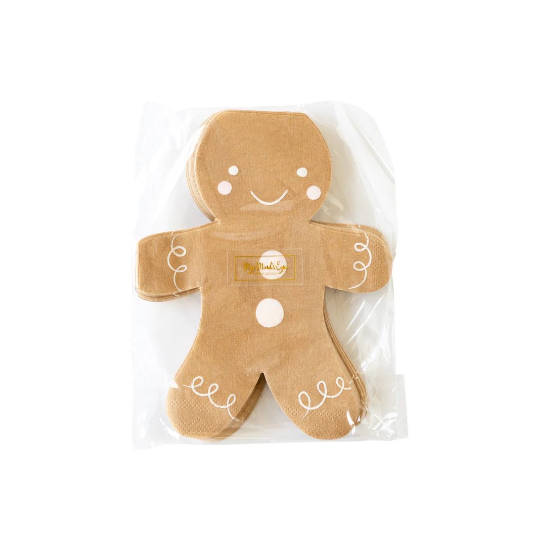 Gingerbread Man Napkins - bubblegum market