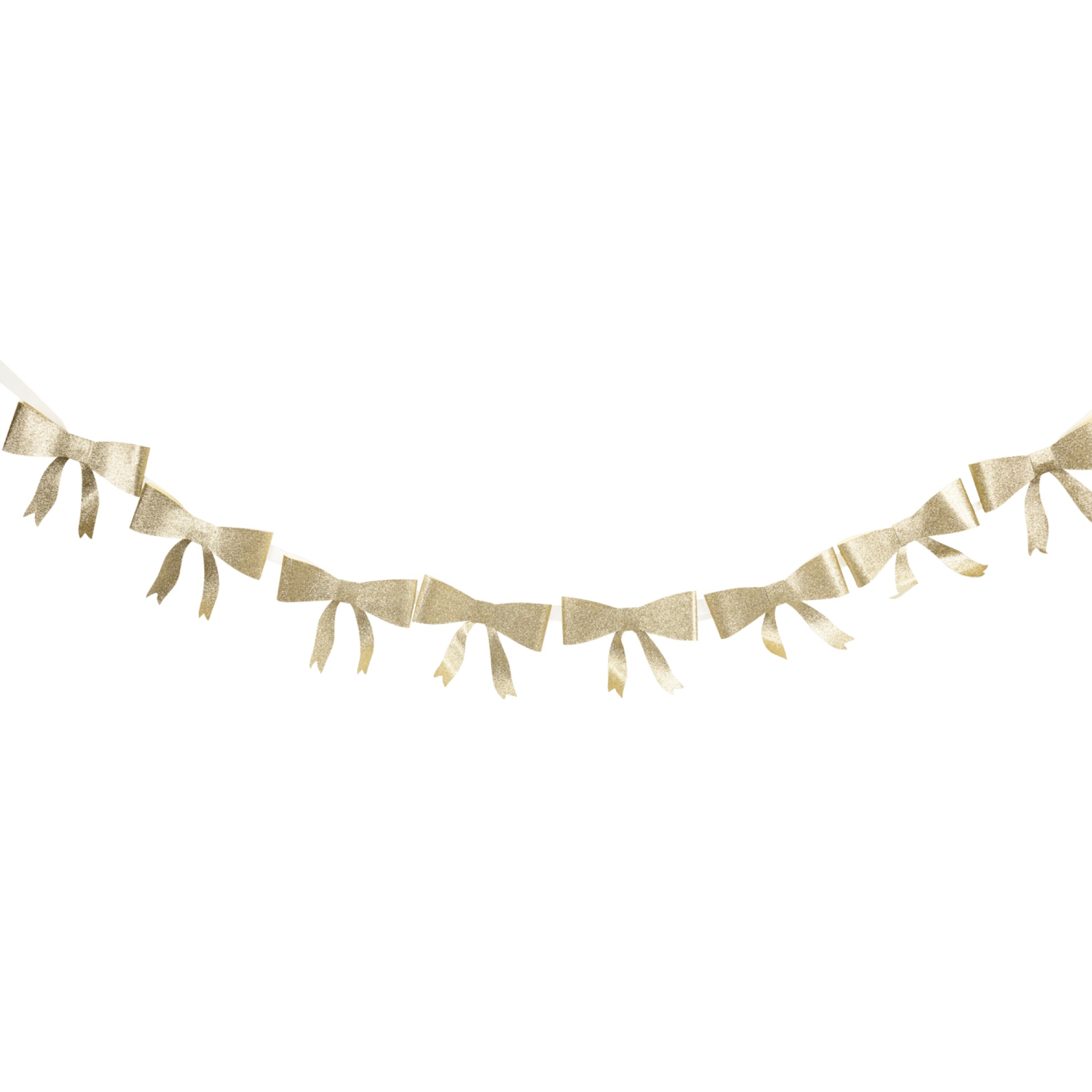 Gold Glitter Bow Banner - bubblegum market