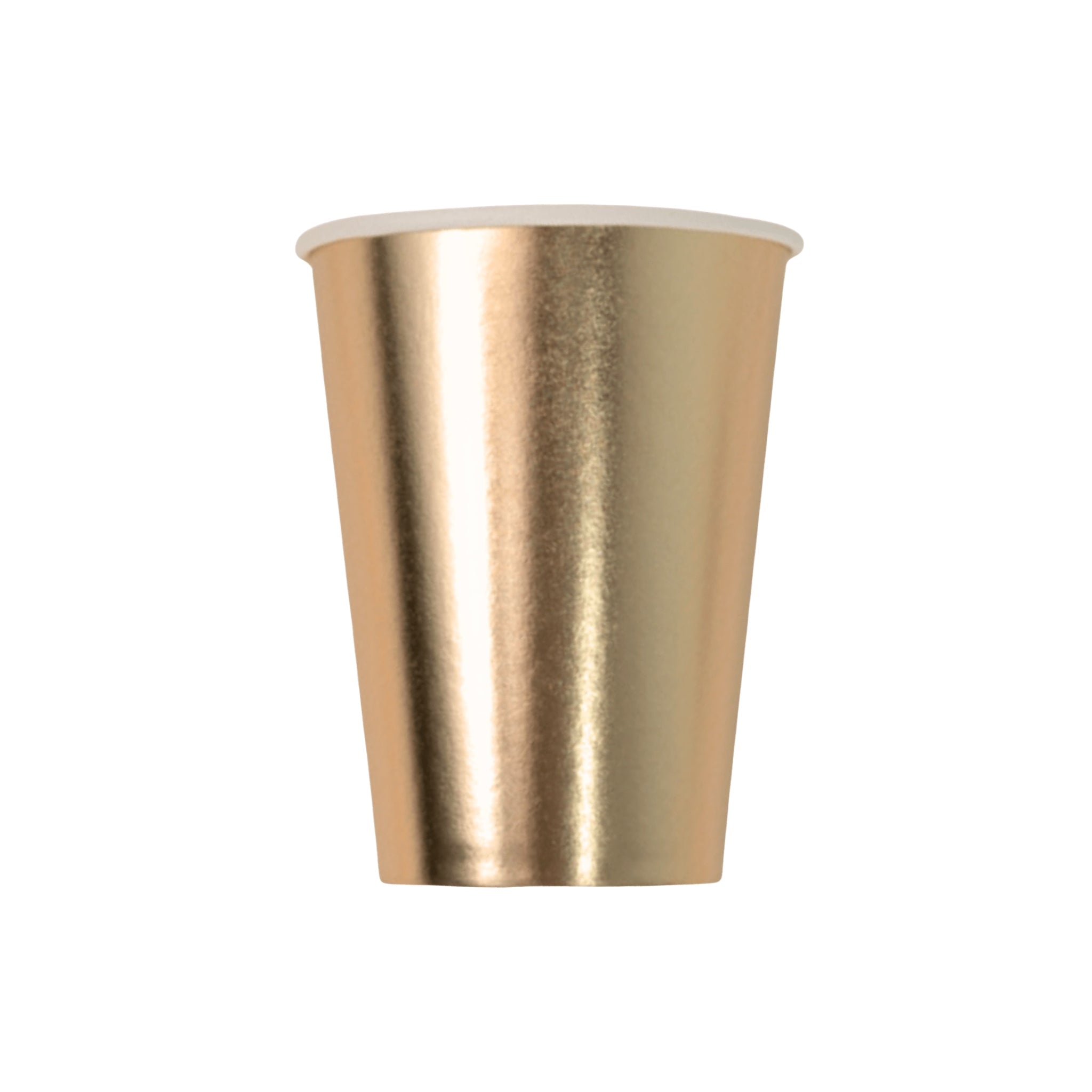Gold Signature Paper Party Cups - bubblegum market