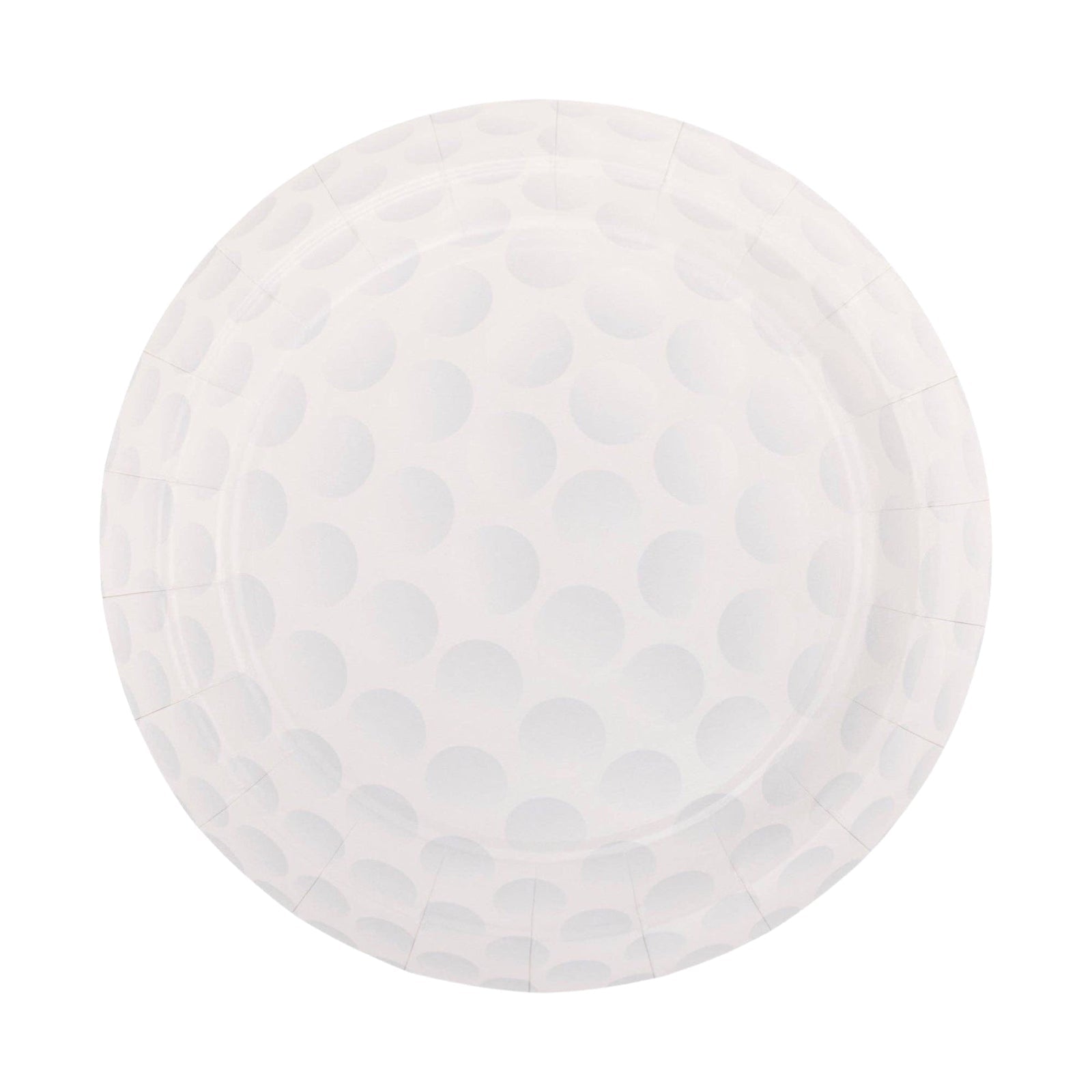 Golf Ball Paper Plates 9" - bubblegum market