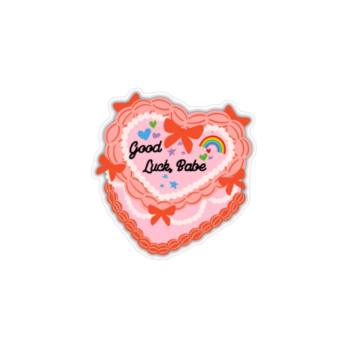 Good Luck Babe Chappell Roan Vinyl Sticker - bubblegum market