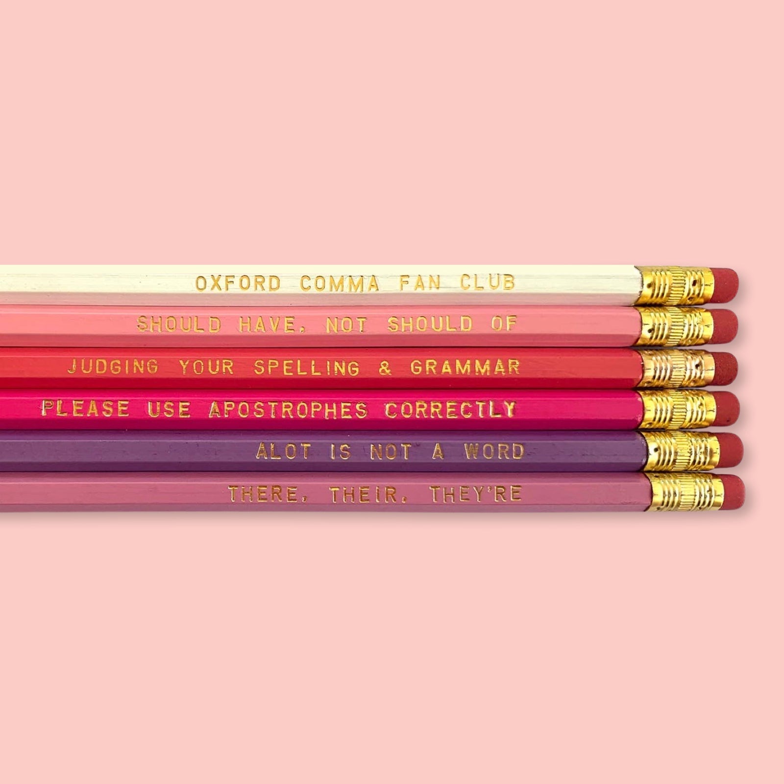Grammar Pencil Pack - bubblegum market