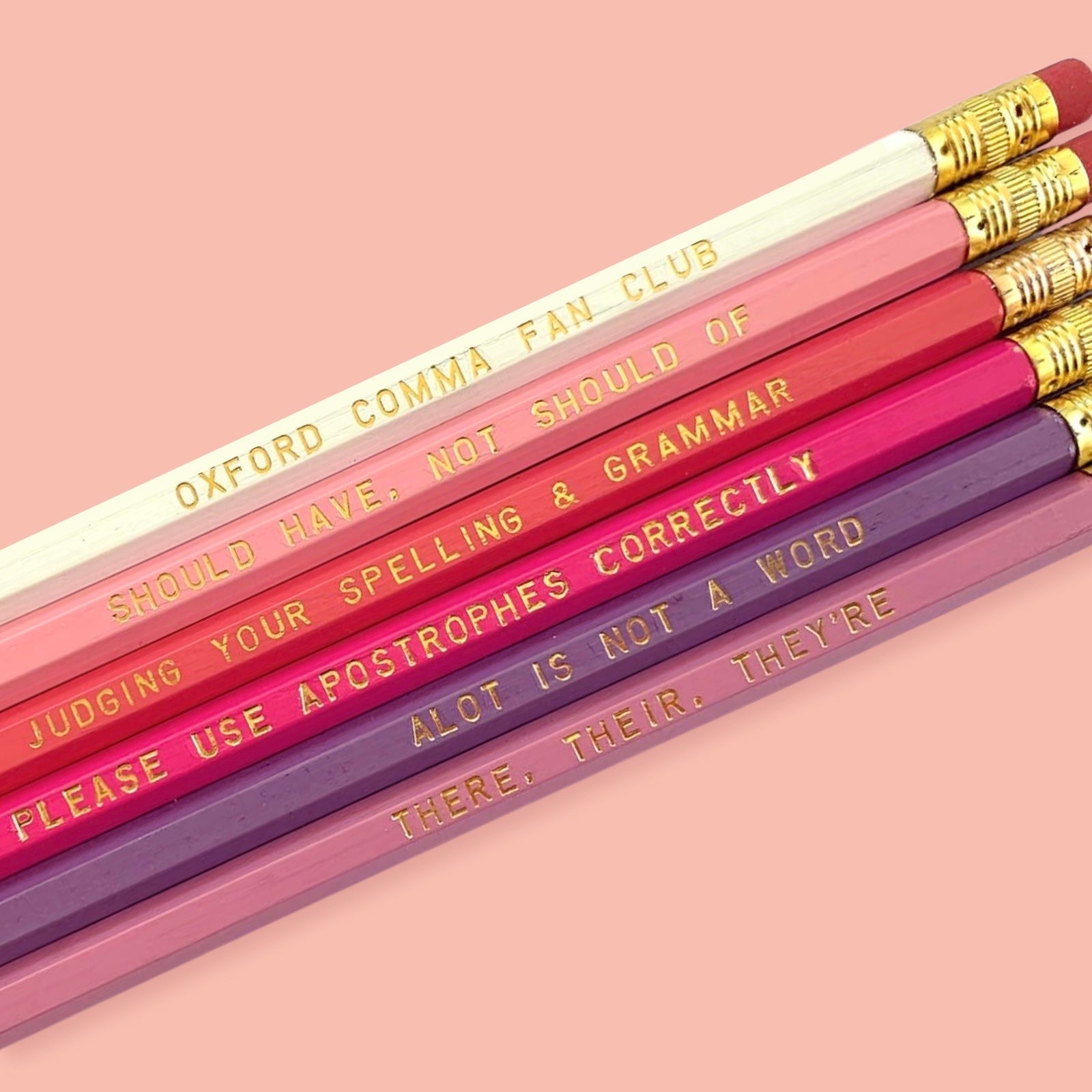 Grammar Pencil Pack - bubblegum market