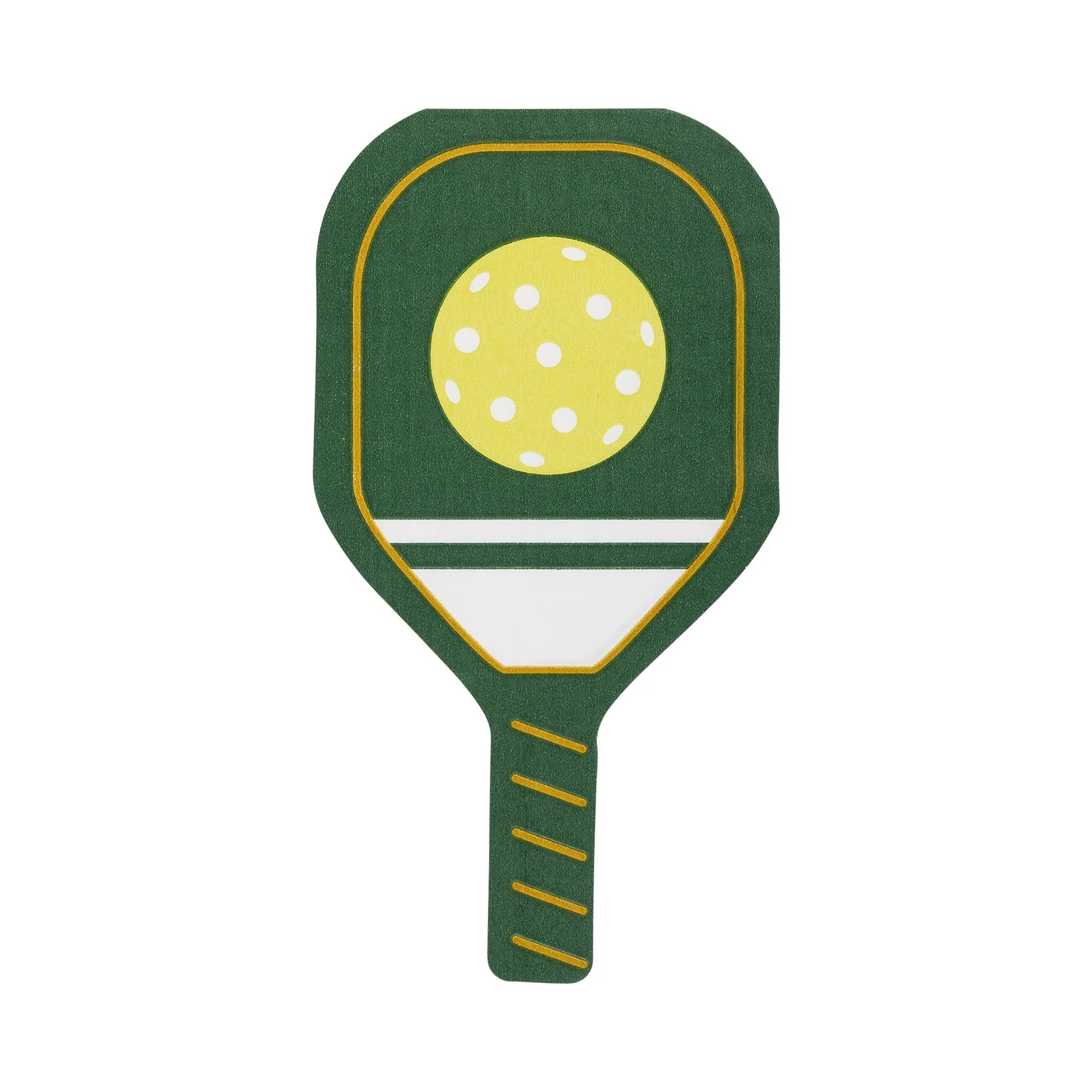 Green Pickleball Paddle Napkins - bubblegum market