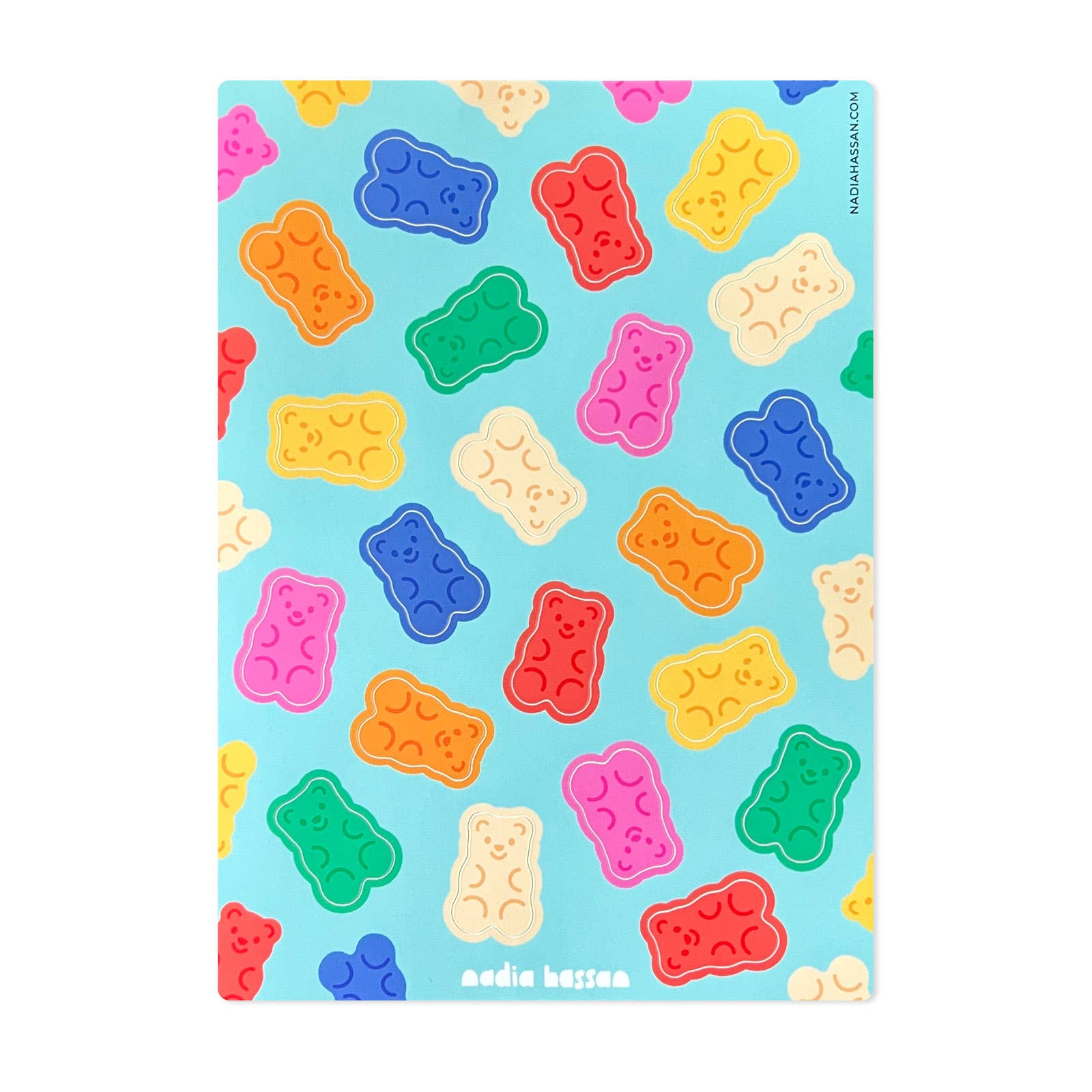 Gummy Bears Vinyl Sticker Sheet - bubblegum market