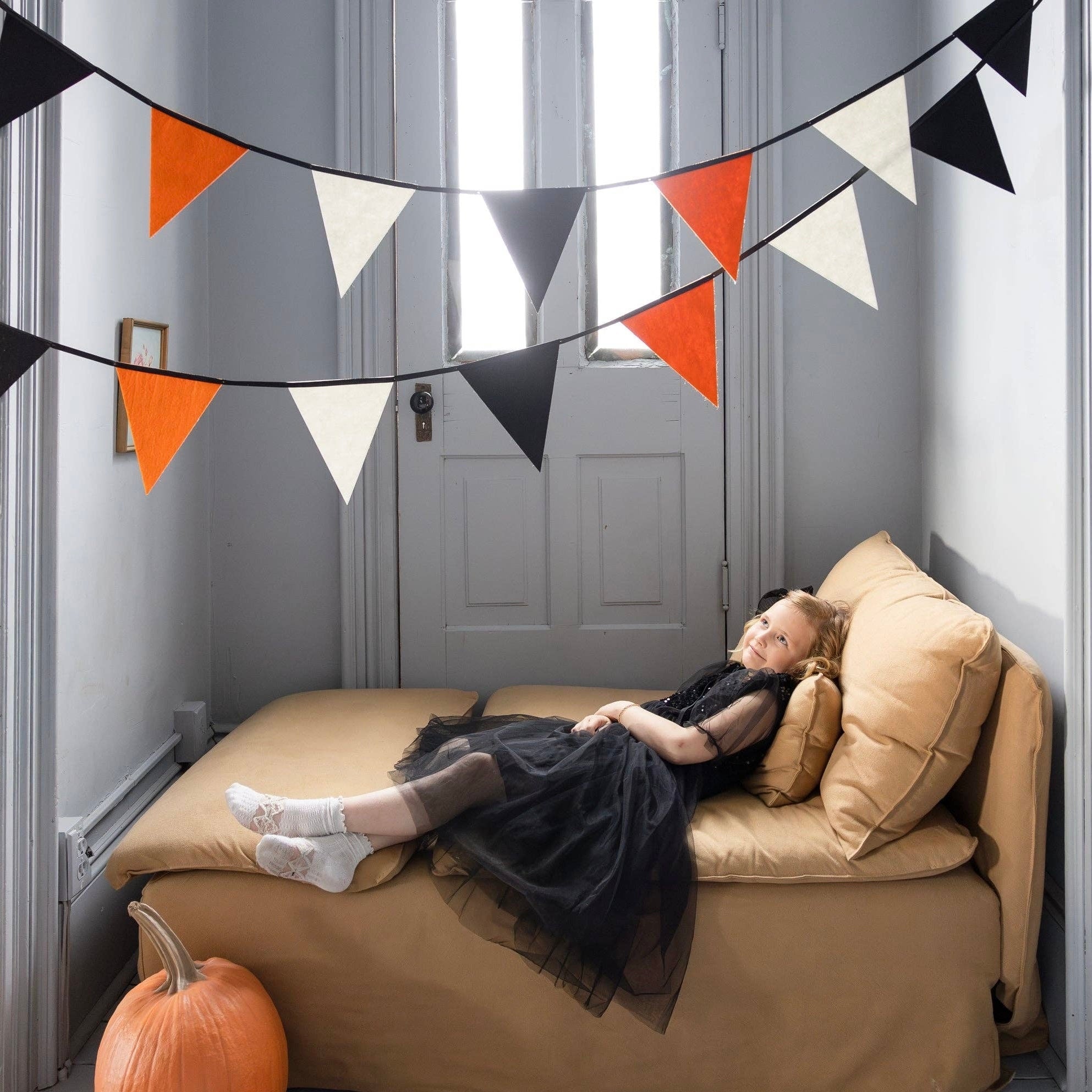 Halloween Felt Pennant Banner - bubblegum market