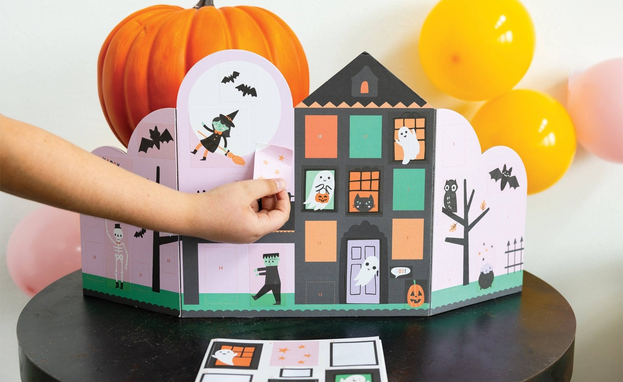 Halloween Sticker Advent Countdown - bubblegum market