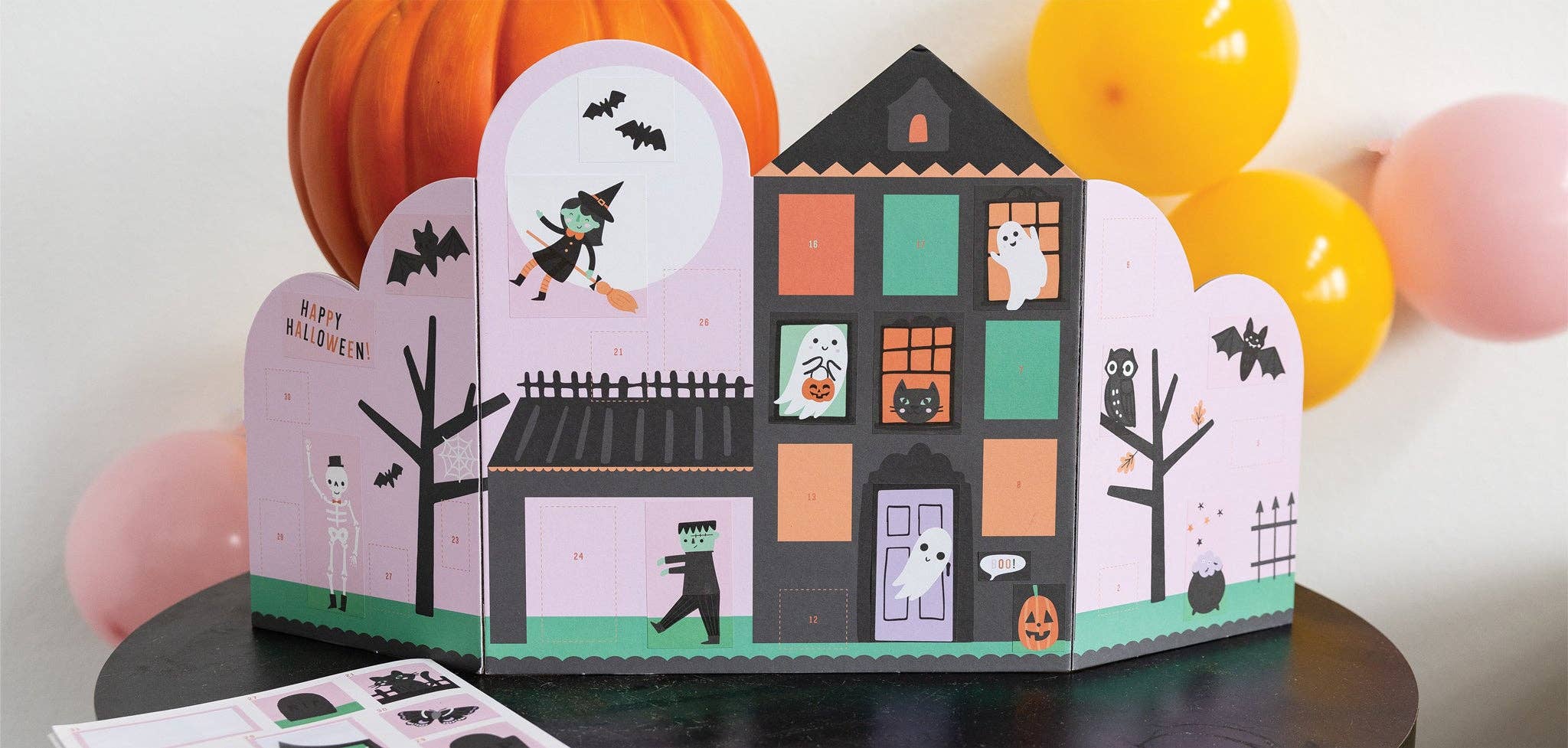 Halloween Sticker Advent Countdown - bubblegum market